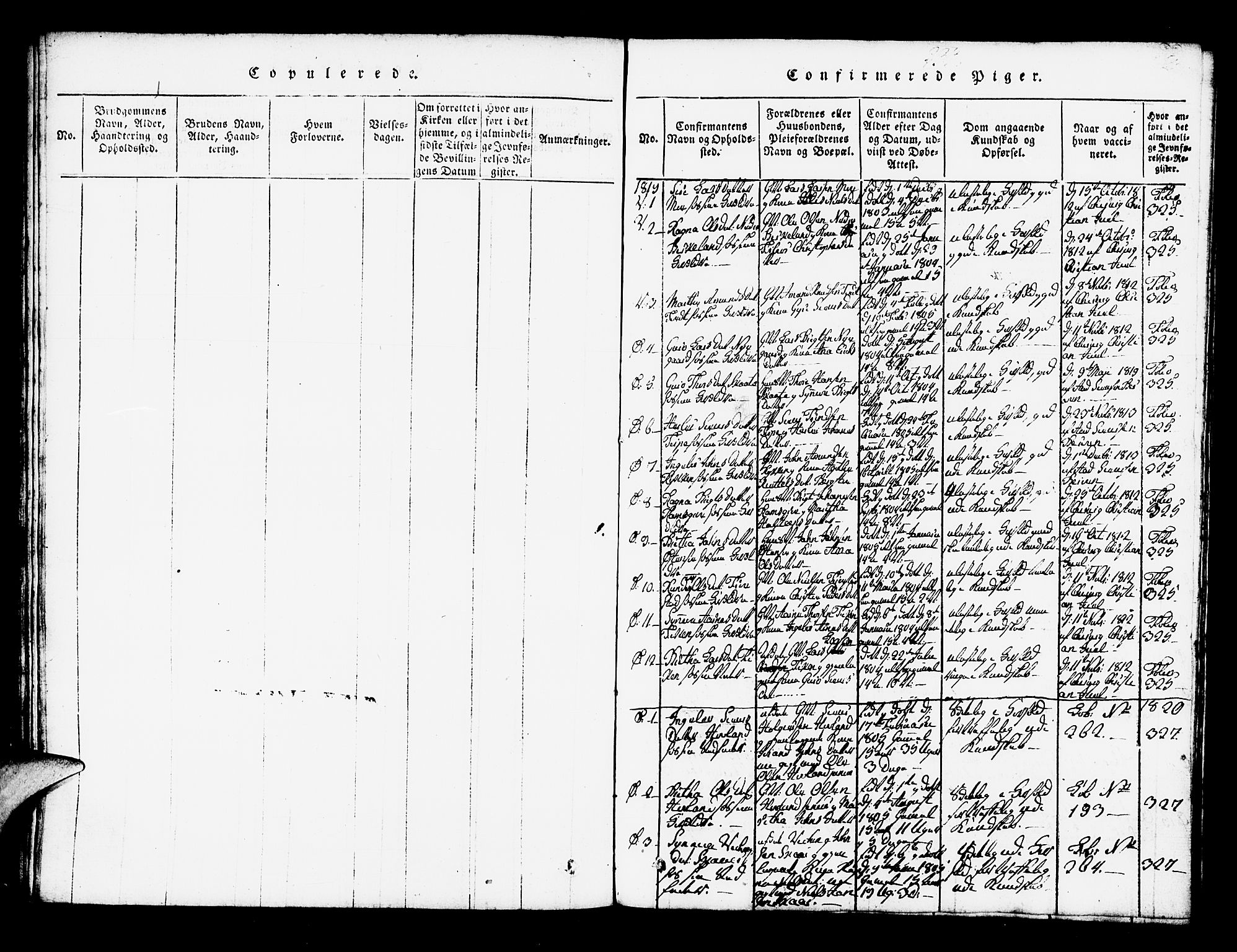 Kvam sokneprestembete, SAB/A-76201/H/Haa: Parish register (official) no. A 6, 1818-1832, p. 234