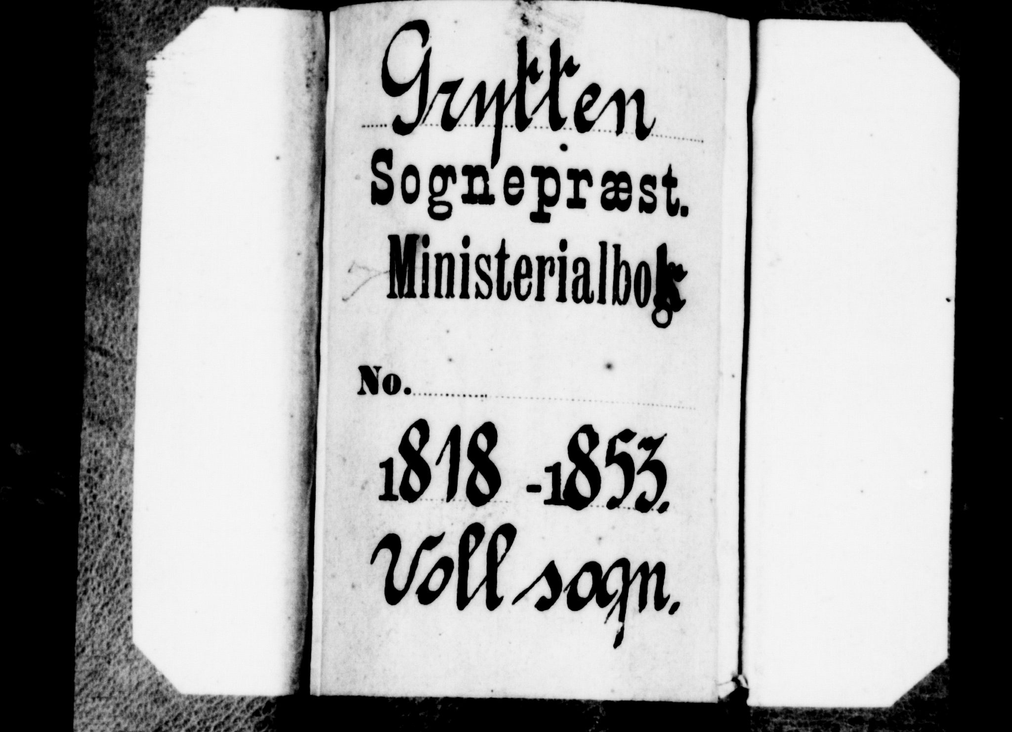 Ministerialprotokoller, klokkerbøker og fødselsregistre - Møre og Romsdal, SAT/A-1454/543/L0561: Parish register (official) no. 543A01, 1818-1853