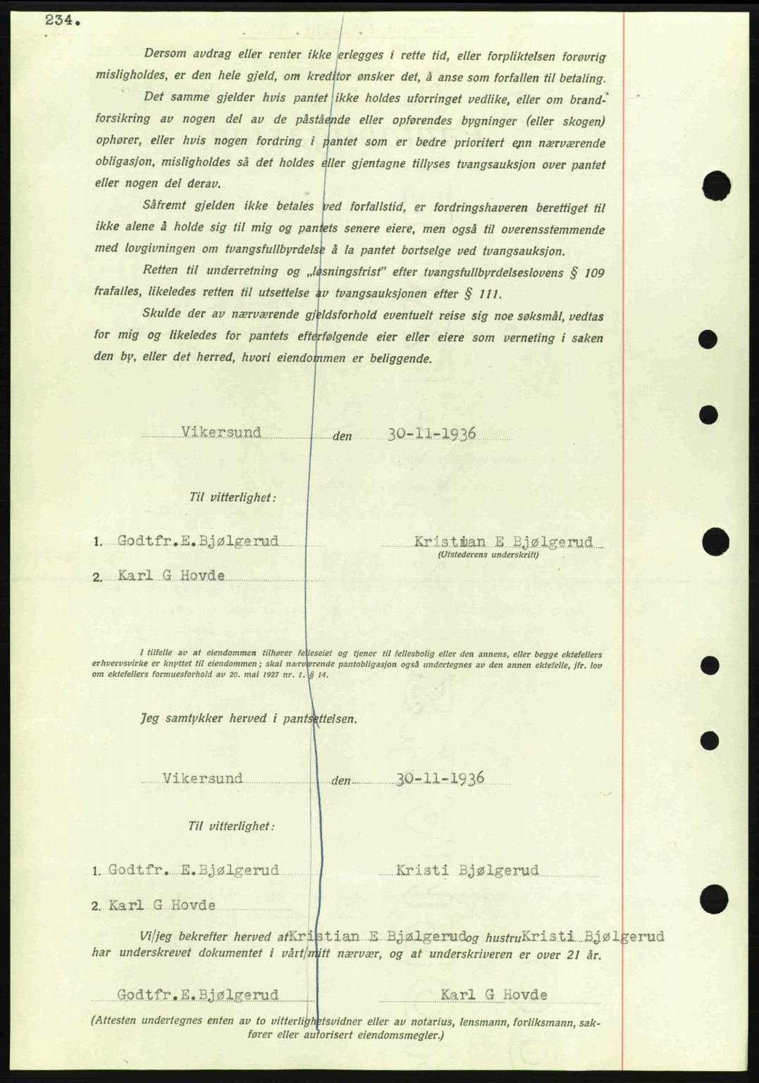 Eiker, Modum og Sigdal sorenskriveri, SAKO/A-123/G/Ga/Gab/L0034: Mortgage book no. A4, 1936-1937, Diary no: : 2918/1936