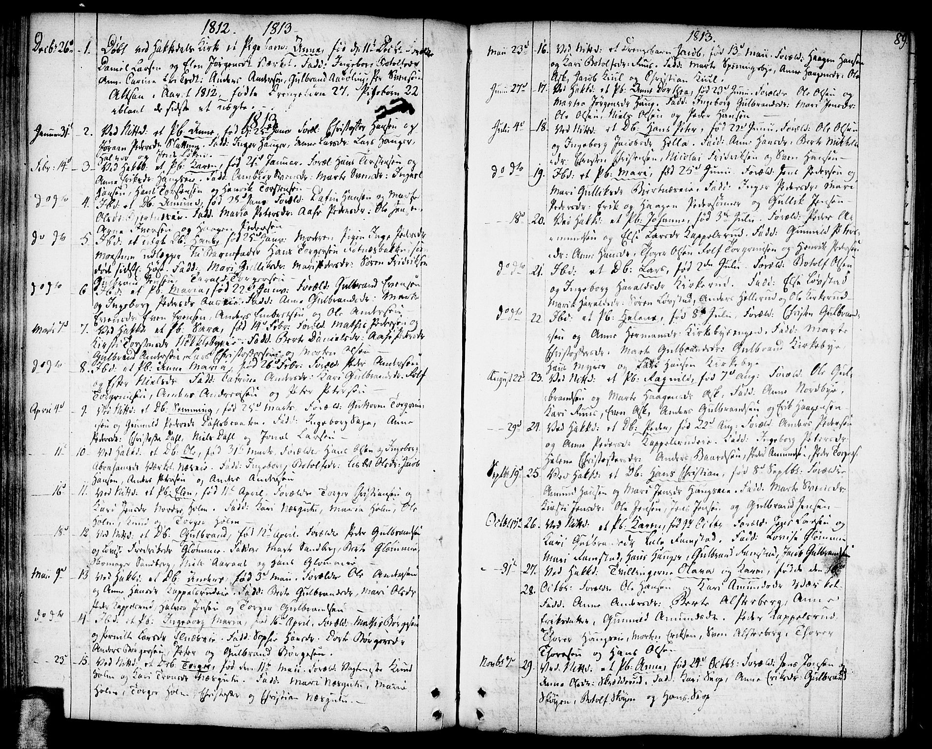 Nittedal prestekontor Kirkebøker, SAO/A-10365a/F/Fa/L0002: Parish register (official) no. I 2, 1779-1814, p. 89
