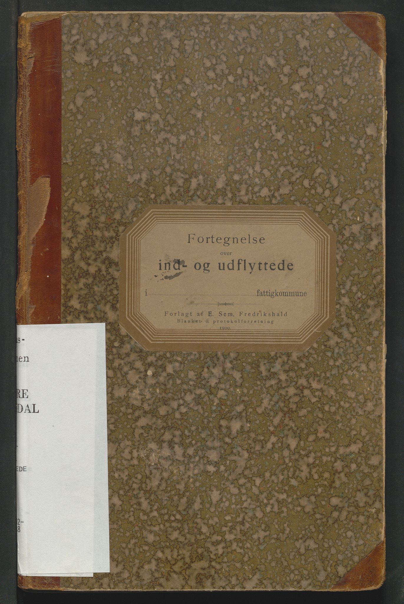 Østre Gausdal lensmannskontor, AV/SAH-PGØ-015/L/La/L0001/0001: Protokoller over inn- og utflyttede / Protokoll over inn- og utflyttede, 1901-1919