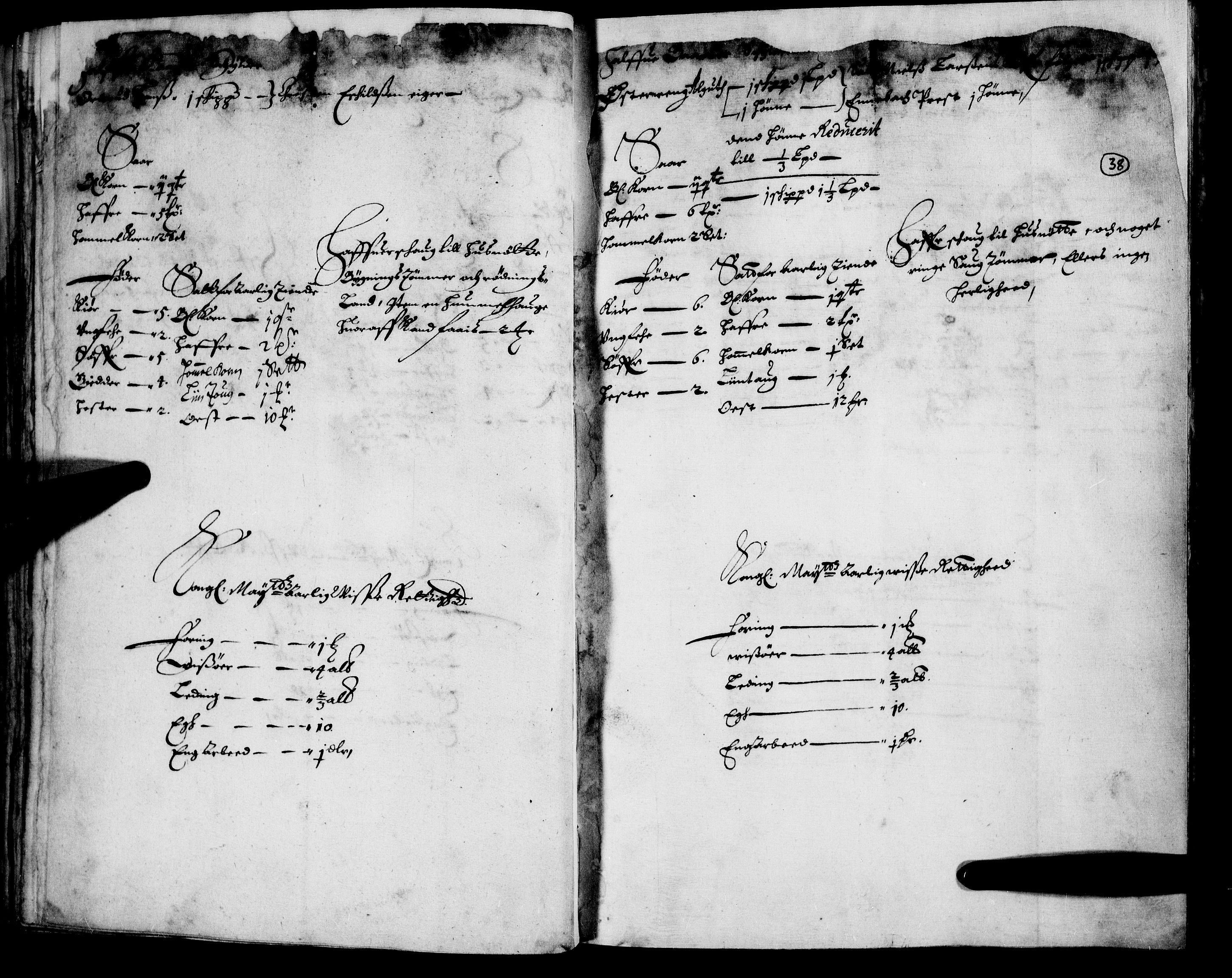 Rentekammeret inntil 1814, Realistisk ordnet avdeling, AV/RA-EA-4070/N/Nb/Nba/L0007: Nedre Romerike fogderi, 1. del, 1666, p. 37b-38a