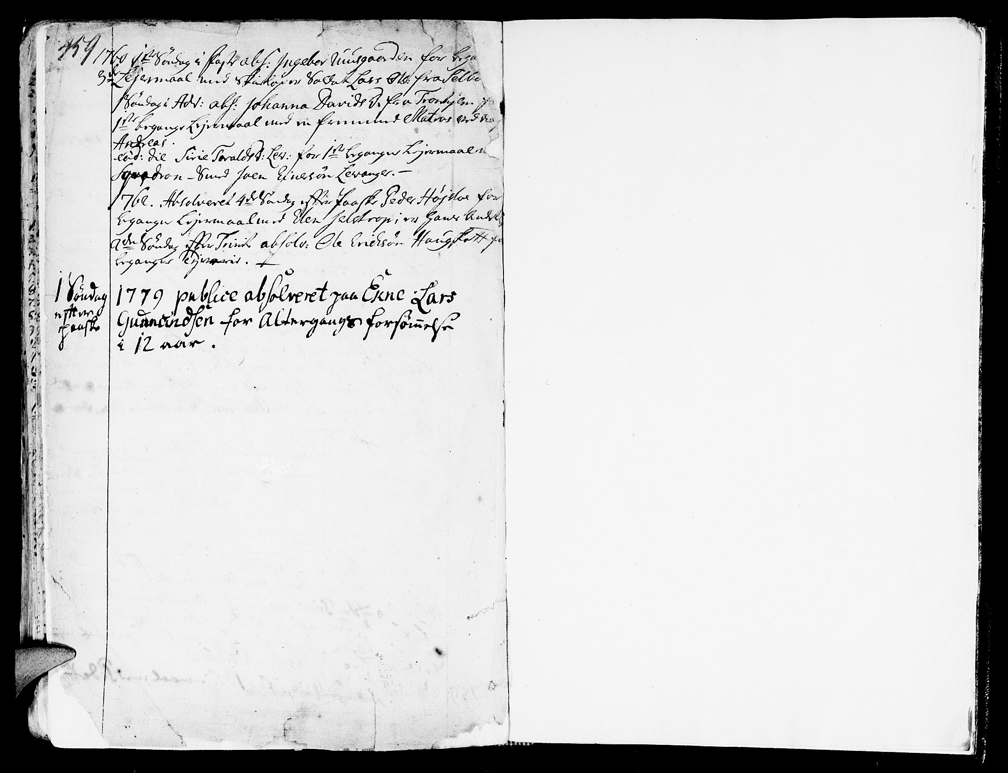 Ministerialprotokoller, klokkerbøker og fødselsregistre - Nord-Trøndelag, AV/SAT-A-1458/717/L0141: Parish register (official) no. 717A01, 1747-1803, p. 459-460