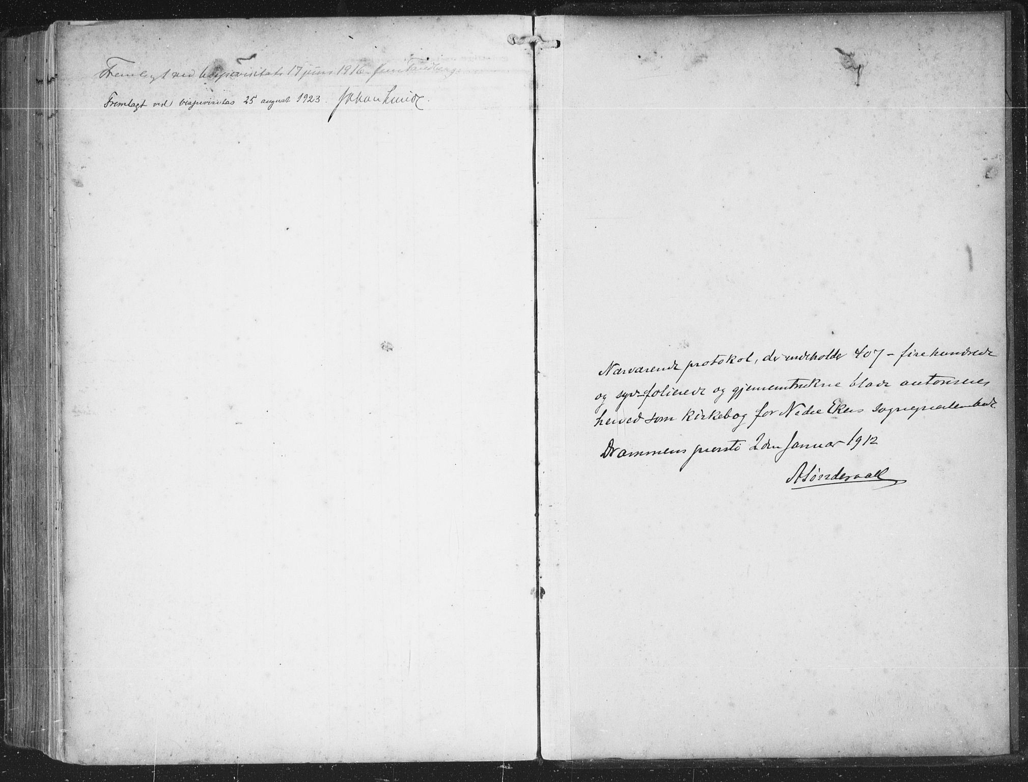 Nedre Eiker kirkebøker, SAKO/A-612/F/Fa/L0007: Parish register (official) no. 7, 1912-1918