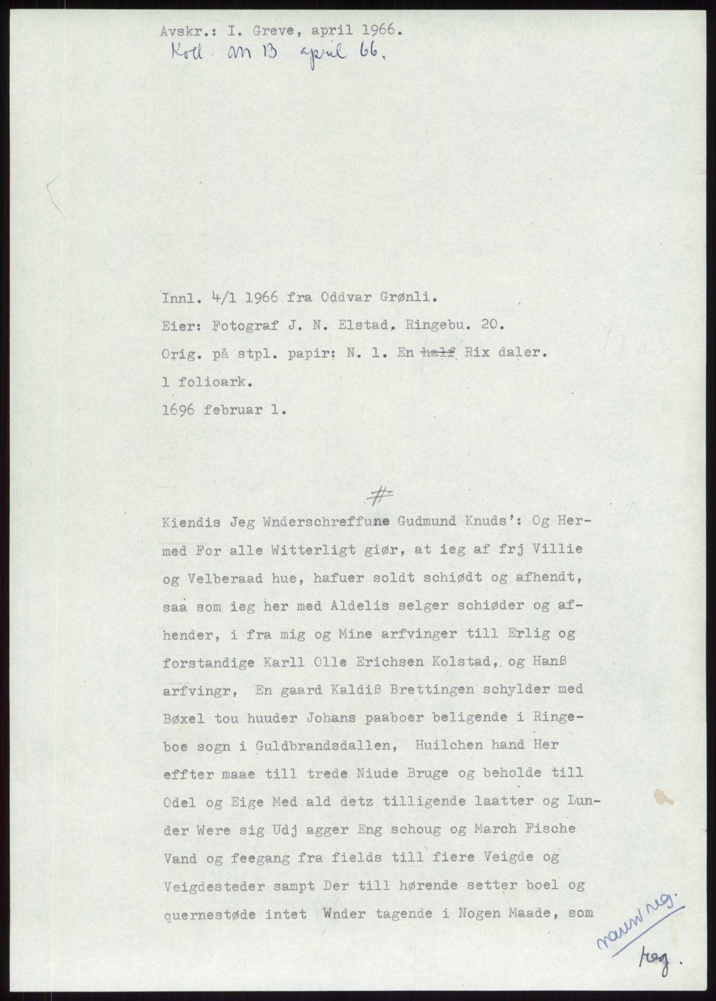 Samlinger til kildeutgivelse, Diplomavskriftsamlingen, RA/EA-4053/H/Ha, p. 2010