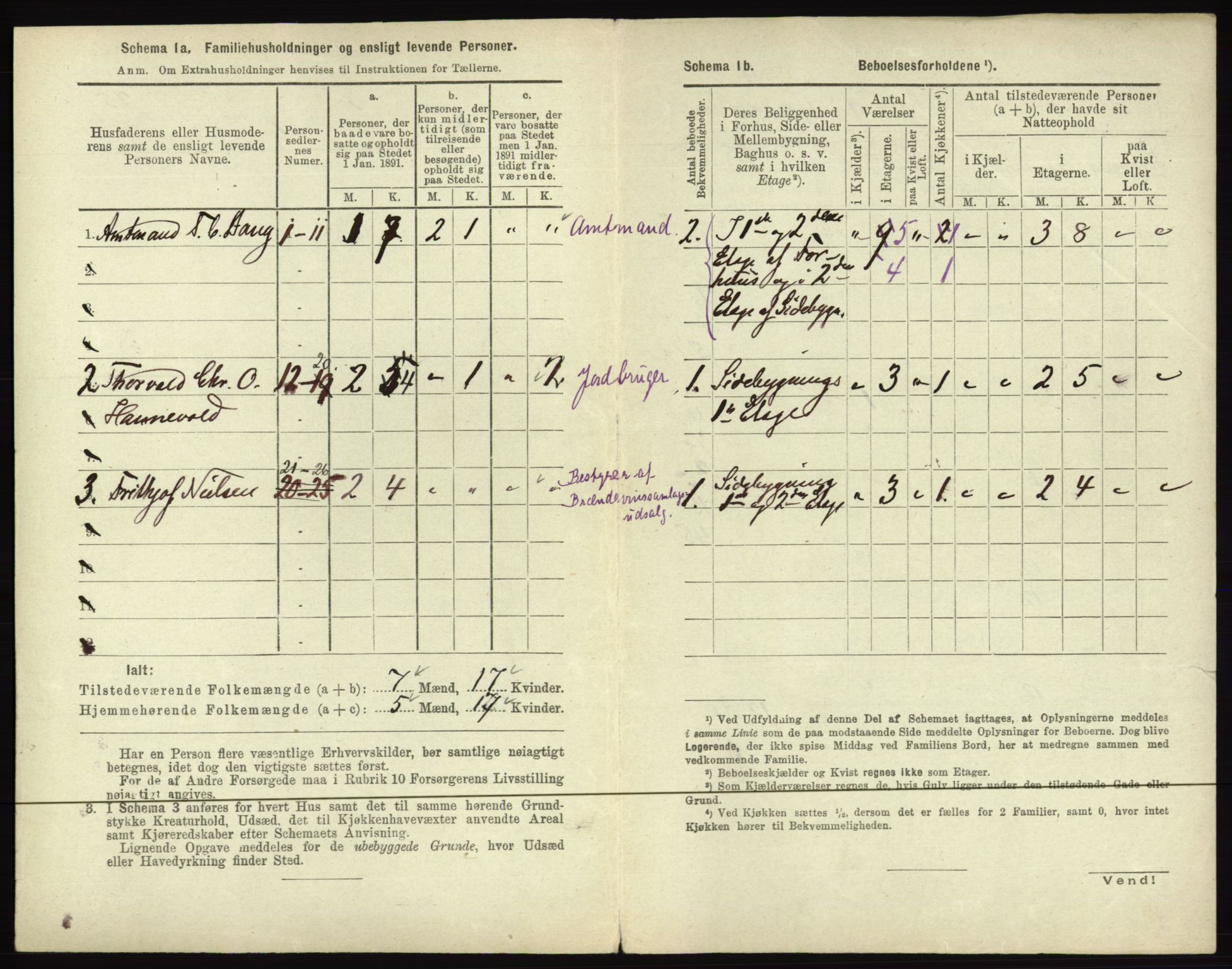 RA, 1891 census for 0602 Drammen, 1891, p. 370