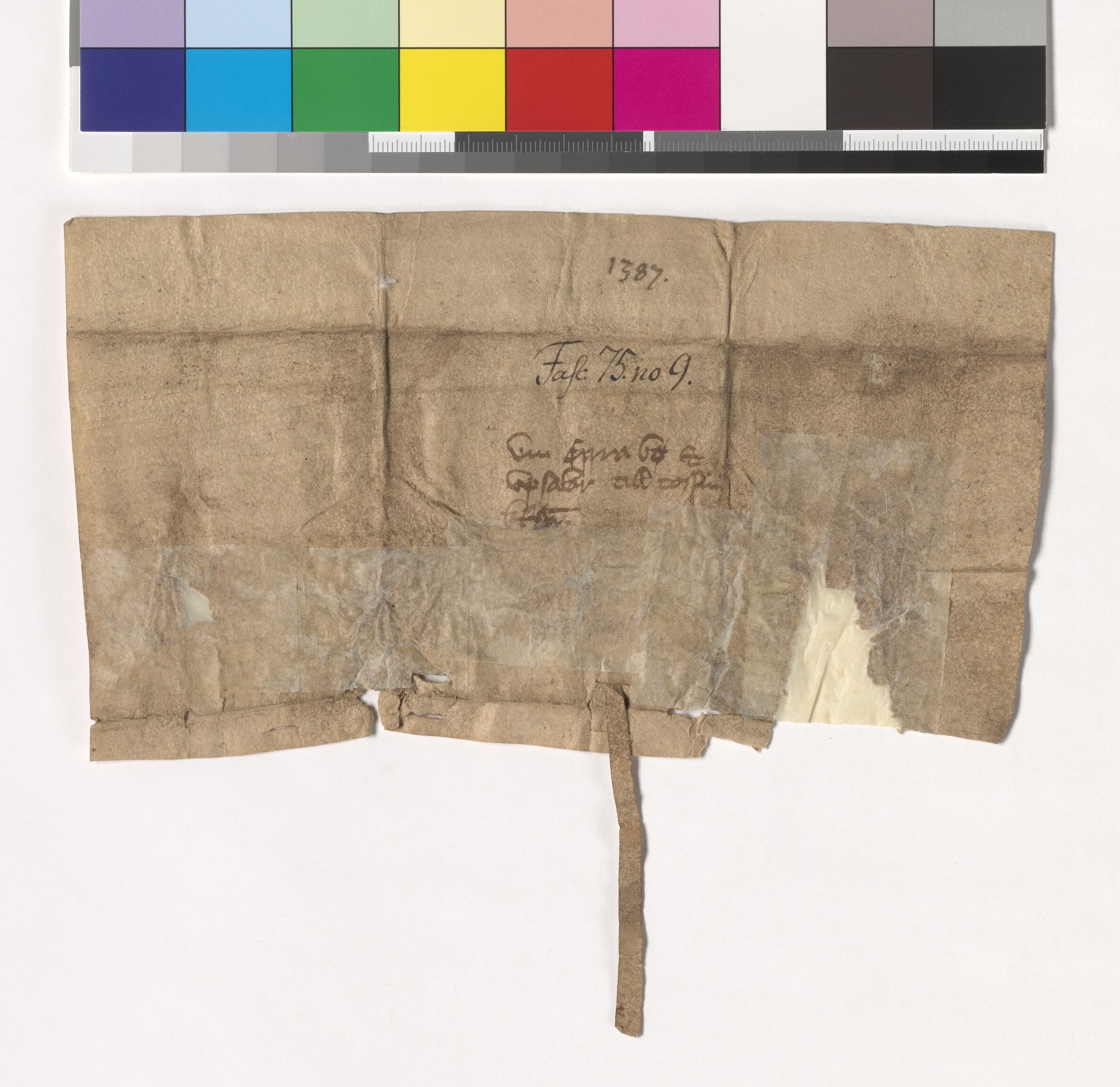 Riksarkivets diplomsamling, AV/RA-EA-5965/F05/L0185: NRA AM fasc. 75 nr. 3-9, 1386-1387, p. 13