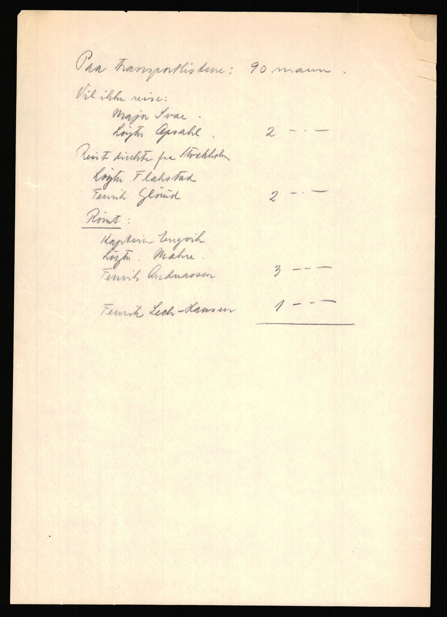 Forsvaret, Forsvarets krigshistoriske avdeling, AV/RA-RAFA-2017/Y/Yf/L0205: II-C-11-2110 - Norske internert i Sverige 1940, 1940, p. 382