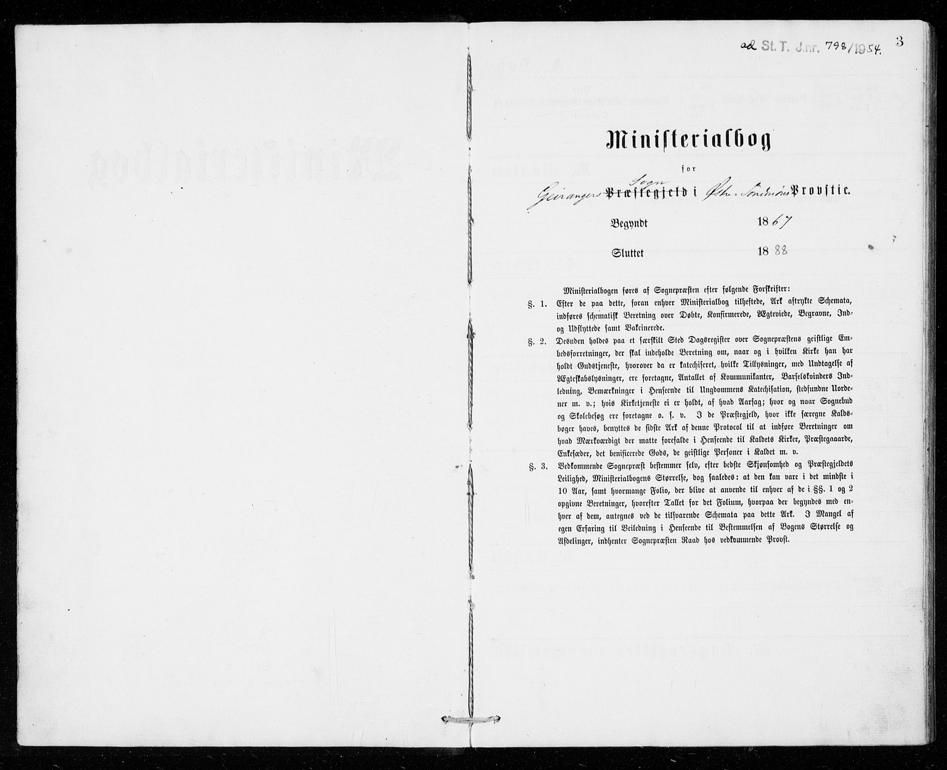 Ministerialprotokoller, klokkerbøker og fødselsregistre - Møre og Romsdal, AV/SAT-A-1454/518/L0235: Parish register (copy) no. 518C02, 1867-1888, p. 3