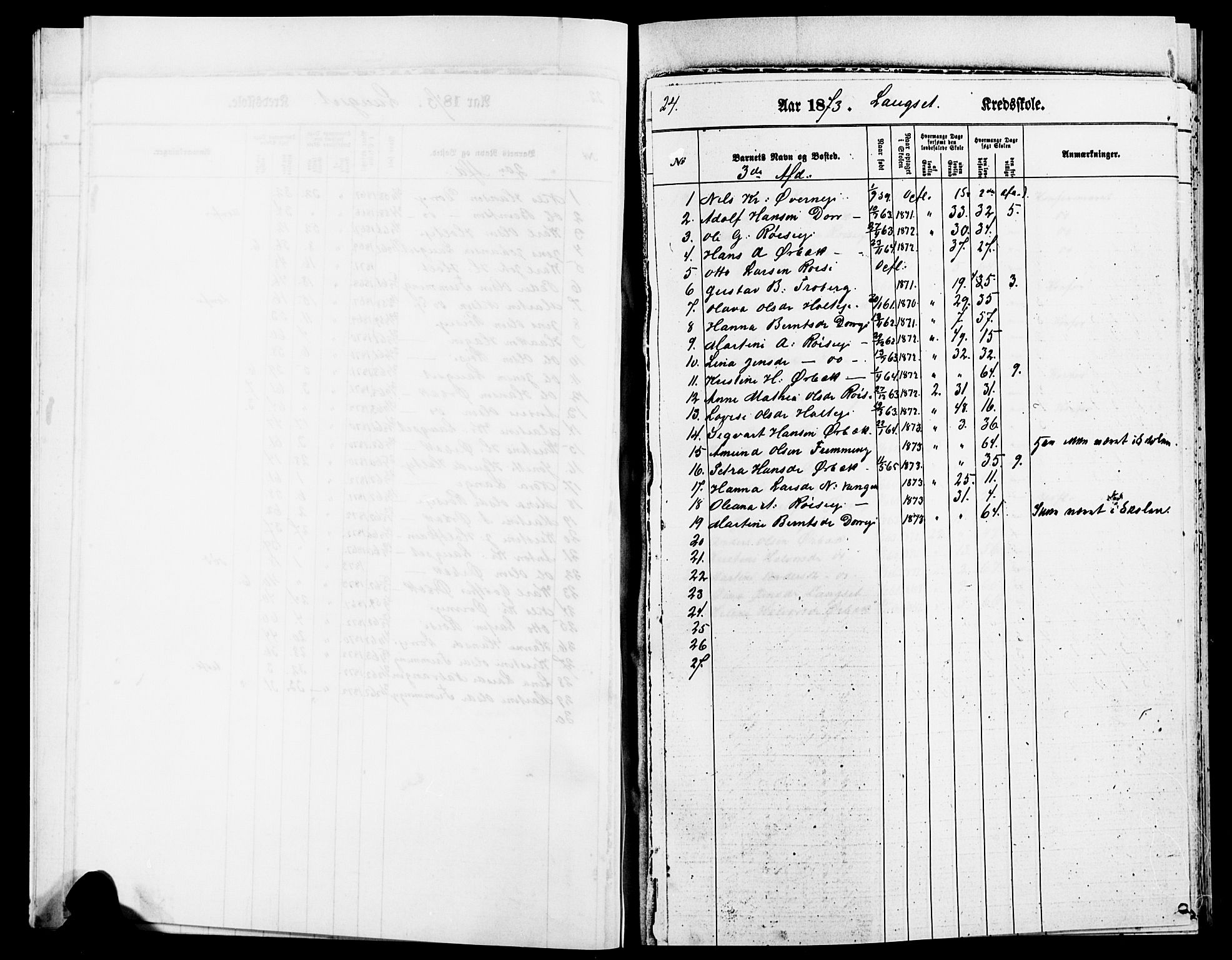 Eidsvoll prestekontor Kirkebøker, SAO/A-10888/O/Oa/L0004: Other parish register no. 4, 1870-1896, p. 24