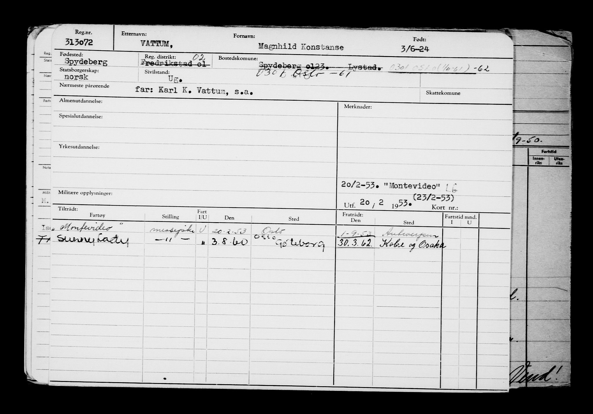 Direktoratet for sjømenn, AV/RA-S-3545/G/Gb/L0232: Hovedkort, 1924, p. 265