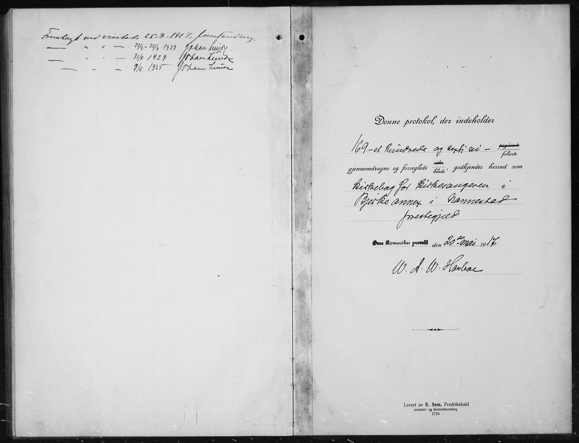 Nannestad prestekontor Kirkebøker, SAO/A-10414a/G/Gc/L0002: Parish register (copy) no. III 2, 1917-1940