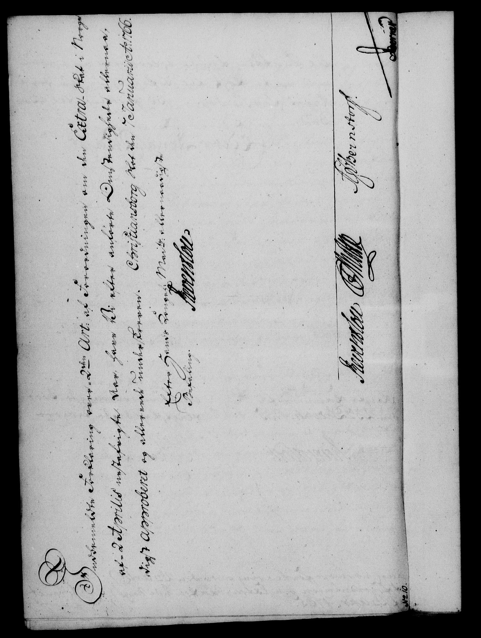 Rentekammeret, Kammerkanselliet, AV/RA-EA-3111/G/Gf/Gfa/L0048: Norsk relasjons- og resolusjonsprotokoll (merket RK 52.48), 1766, p. 49