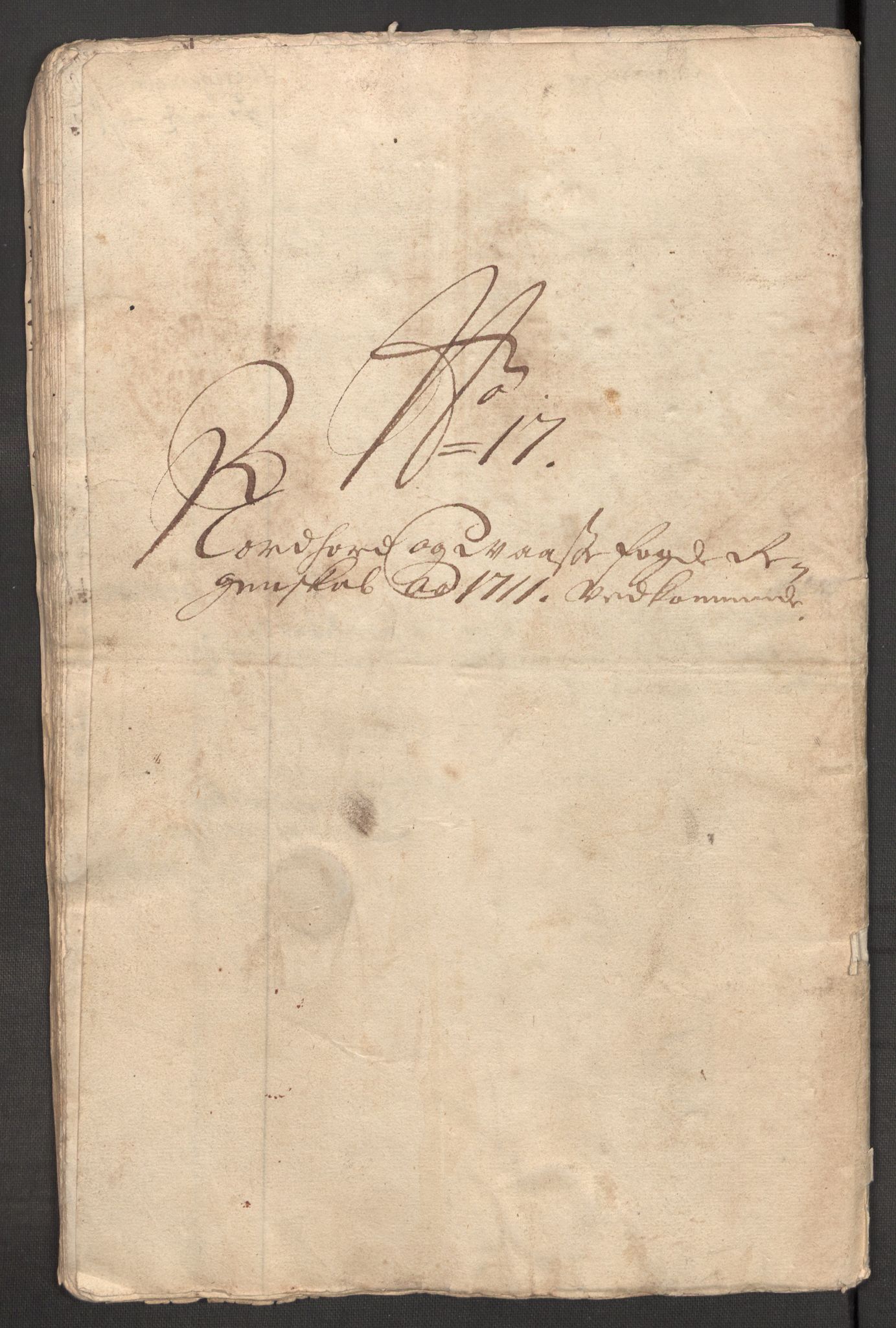 Rentekammeret inntil 1814, Reviderte regnskaper, Fogderegnskap, RA/EA-4092/R51/L3193: Fogderegnskap Nordhordland og Voss, 1711, p. 412