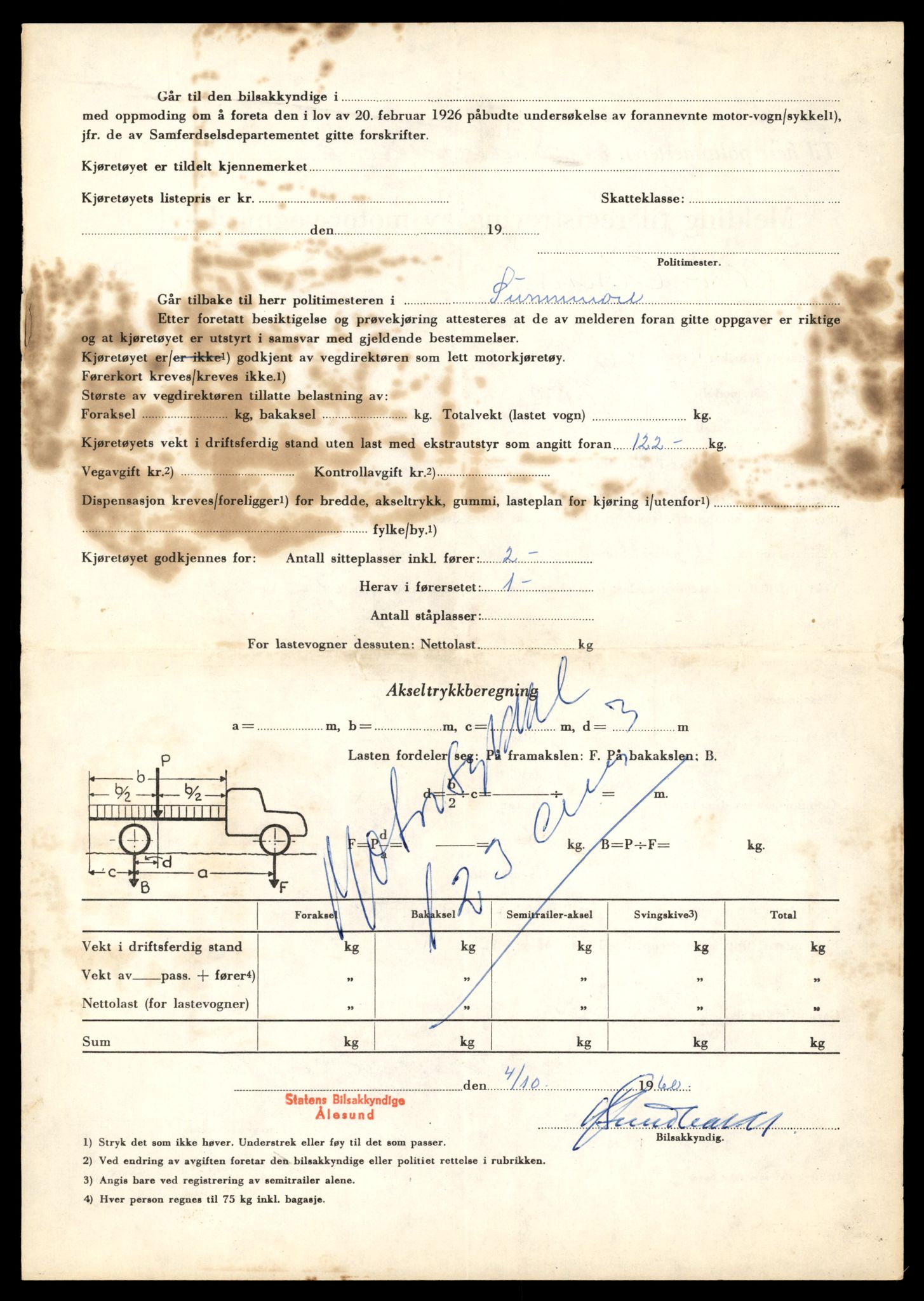 Møre og Romsdal vegkontor - Ålesund trafikkstasjon, AV/SAT-A-4099/F/Fe/L0042: Registreringskort for kjøretøy T 13906 - T 14079, 1927-1998, p. 445