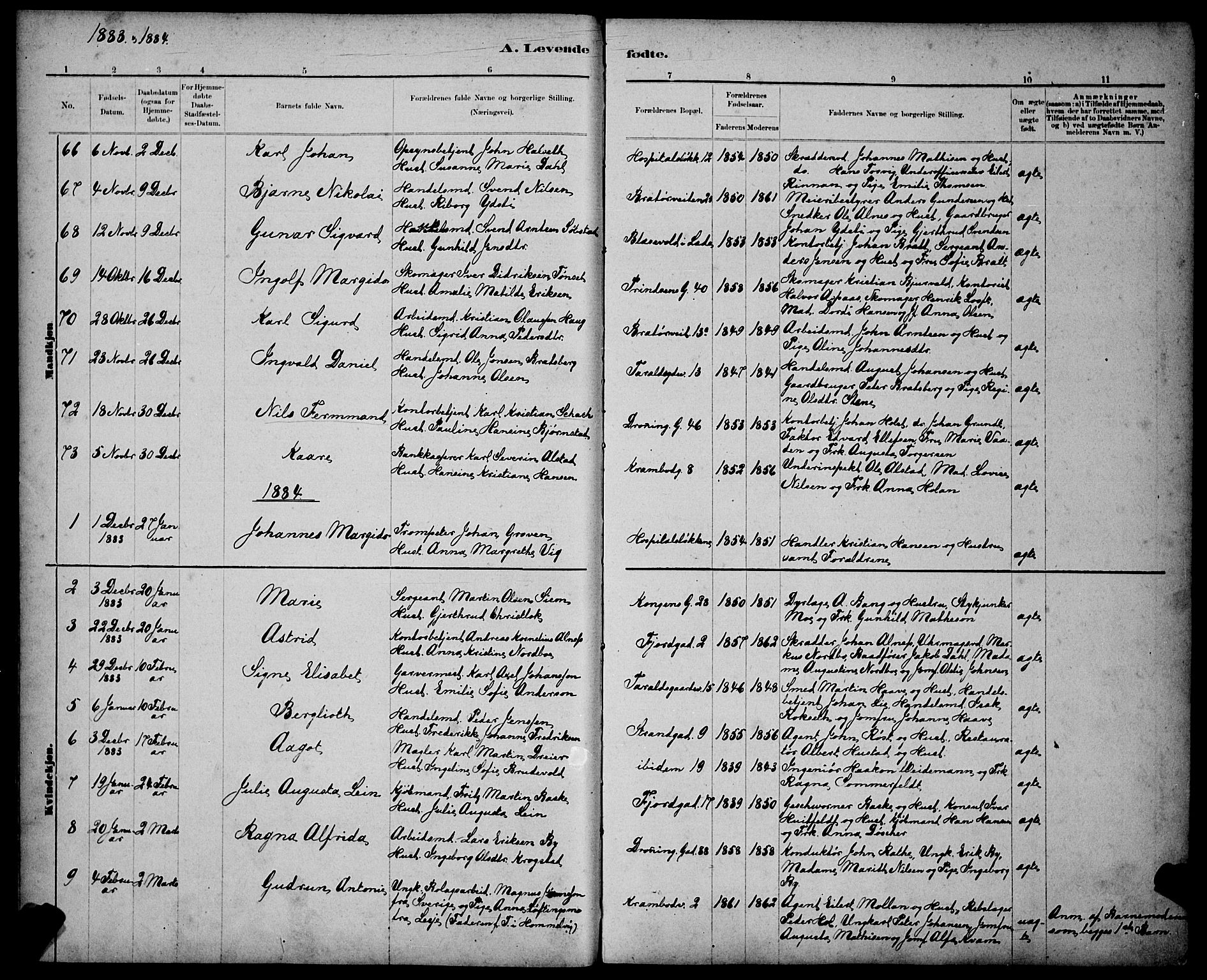 Ministerialprotokoller, klokkerbøker og fødselsregistre - Sør-Trøndelag, AV/SAT-A-1456/602/L0143: Parish register (copy) no. 602C11, 1878-1902