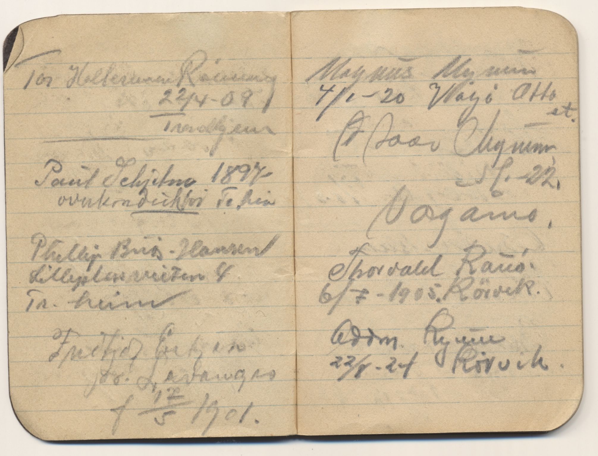 Falstadsenteret, dokumentsamling, FSM/A-001/F/L0373: Berg, Erling (1916), 1930-1945, p. 3