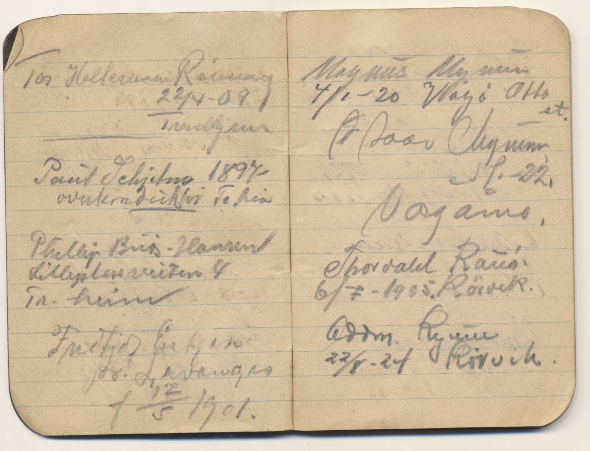 Falstadsenteret, dokumentsamling, FSM/A-001/F/L0373: Berg, Erling (f. 1916), 1930-1945, p. 3