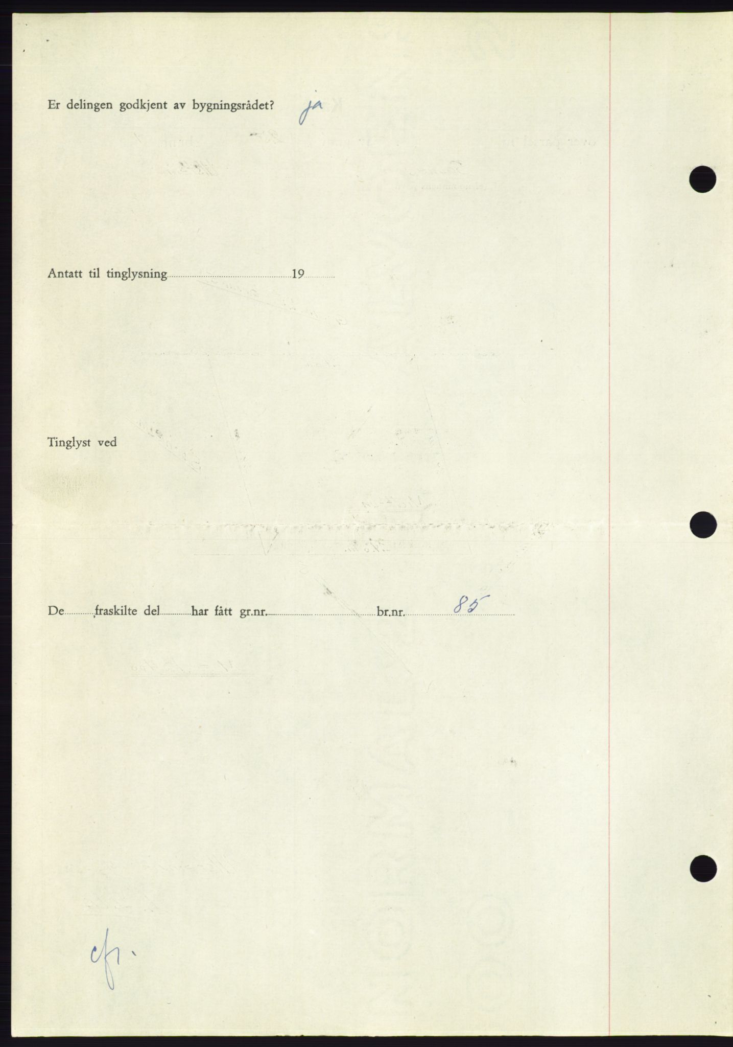 Søre Sunnmøre sorenskriveri, AV/SAT-A-4122/1/2/2C/L0095: Mortgage book no. 21A, 1953-1953, Diary no: : 1800/1953