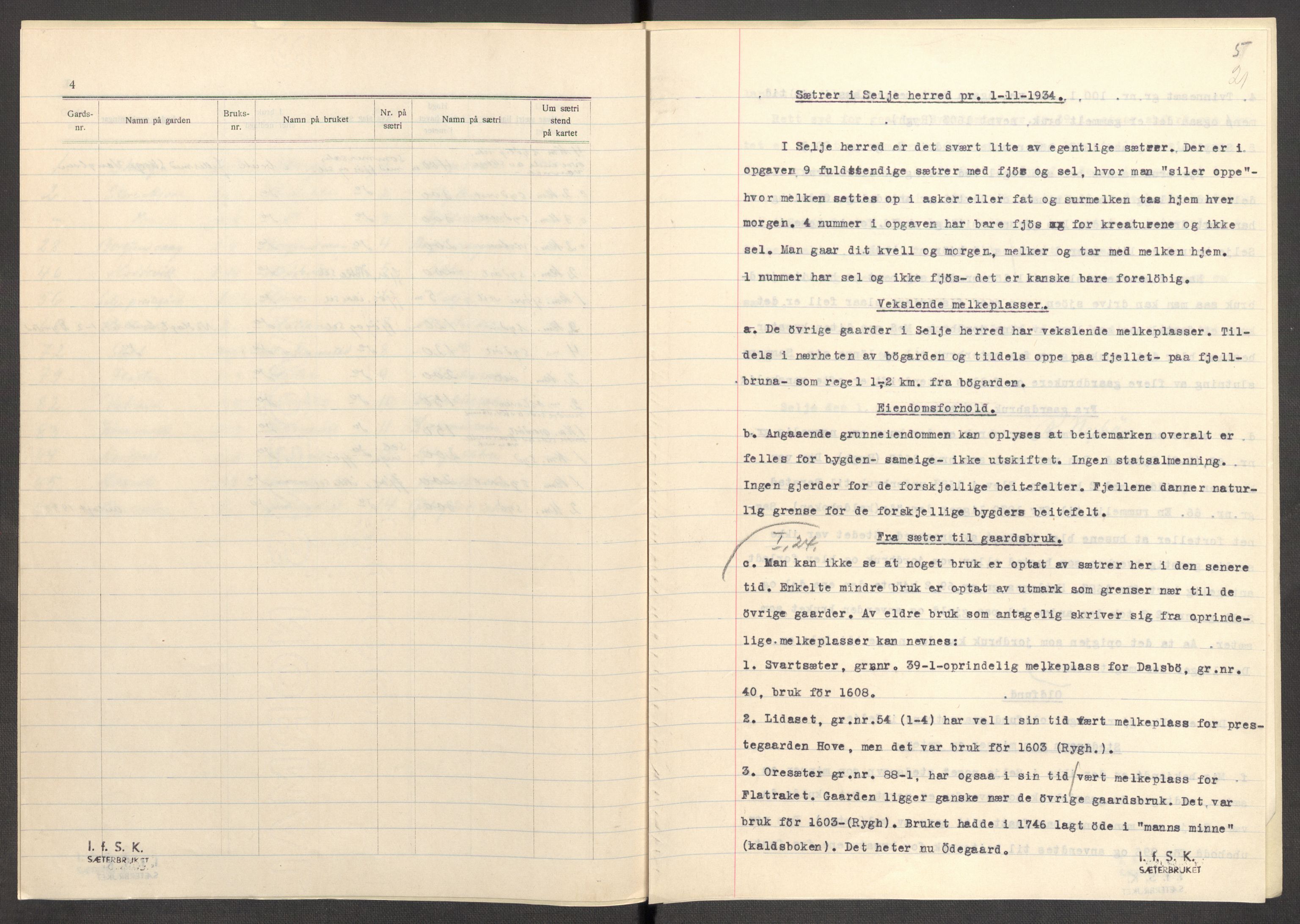 Instituttet for sammenlignende kulturforskning, AV/RA-PA-0424/F/Fc/L0012/0001: Eske B12: / Sogn og Fjordane (perm XXXI), 1933-1937, p. 21