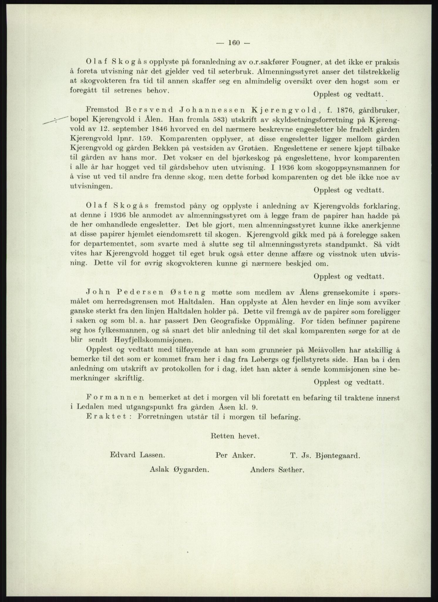 Høyfjellskommisjonen, AV/RA-S-1546/X/Xa/L0001: Nr. 1-33, 1909-1953, p. 4436