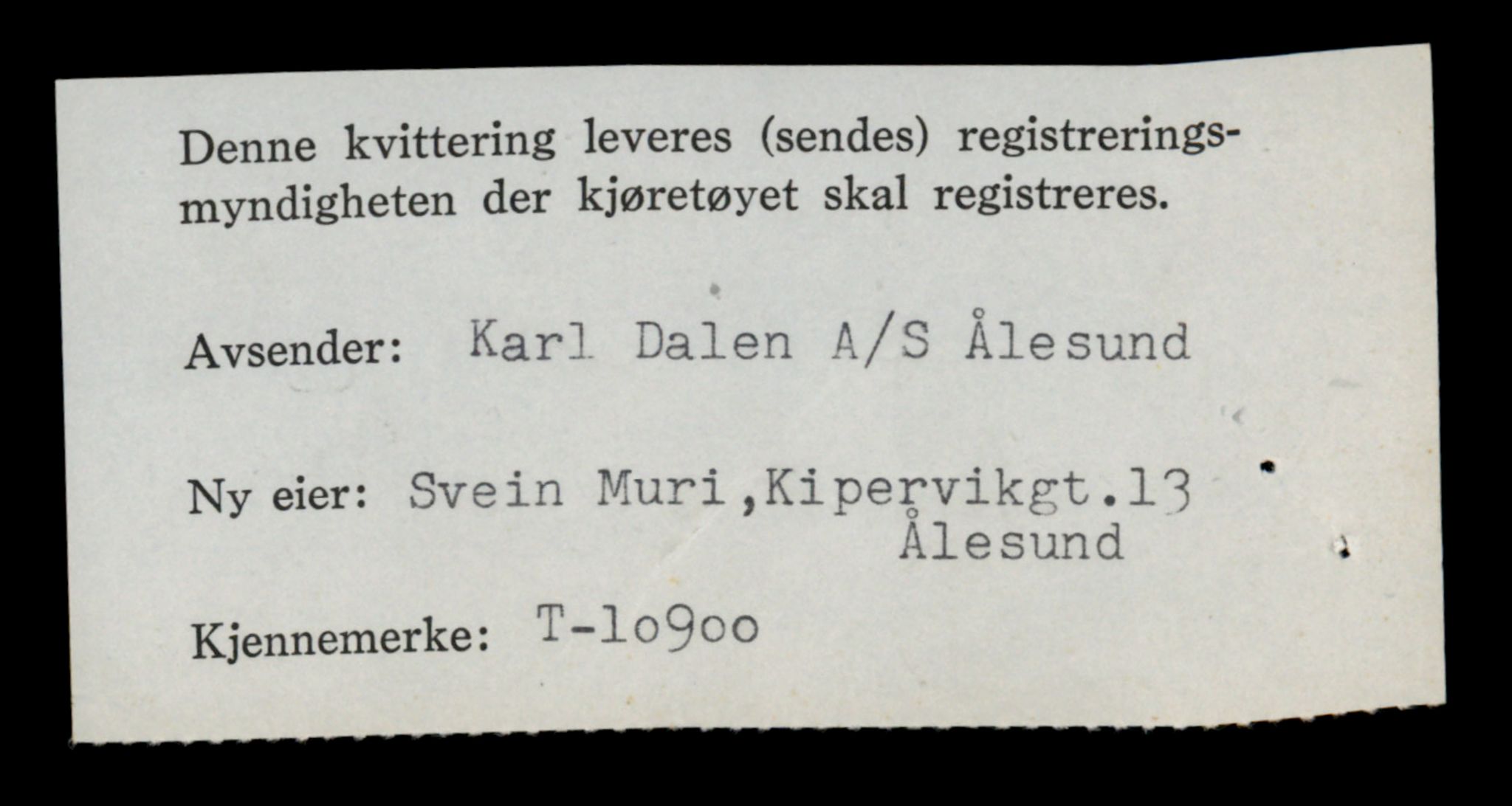 Møre og Romsdal vegkontor - Ålesund trafikkstasjon, SAT/A-4099/F/Fe/L0024: Registreringskort for kjøretøy T 10810 - T 10930, 1927-1998, p. 2354