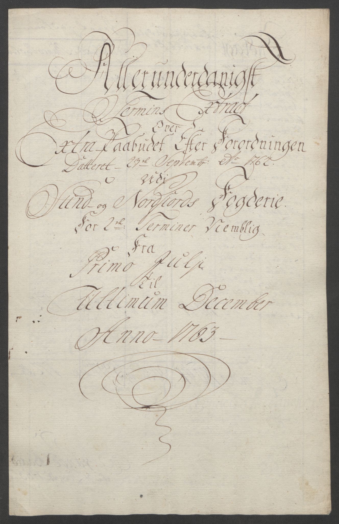 Rentekammeret inntil 1814, Reviderte regnskaper, Fogderegnskap, RA/EA-4092/R53/L3550: Ekstraskatten Sunn- og Nordfjord, 1762-1771, p. 47
