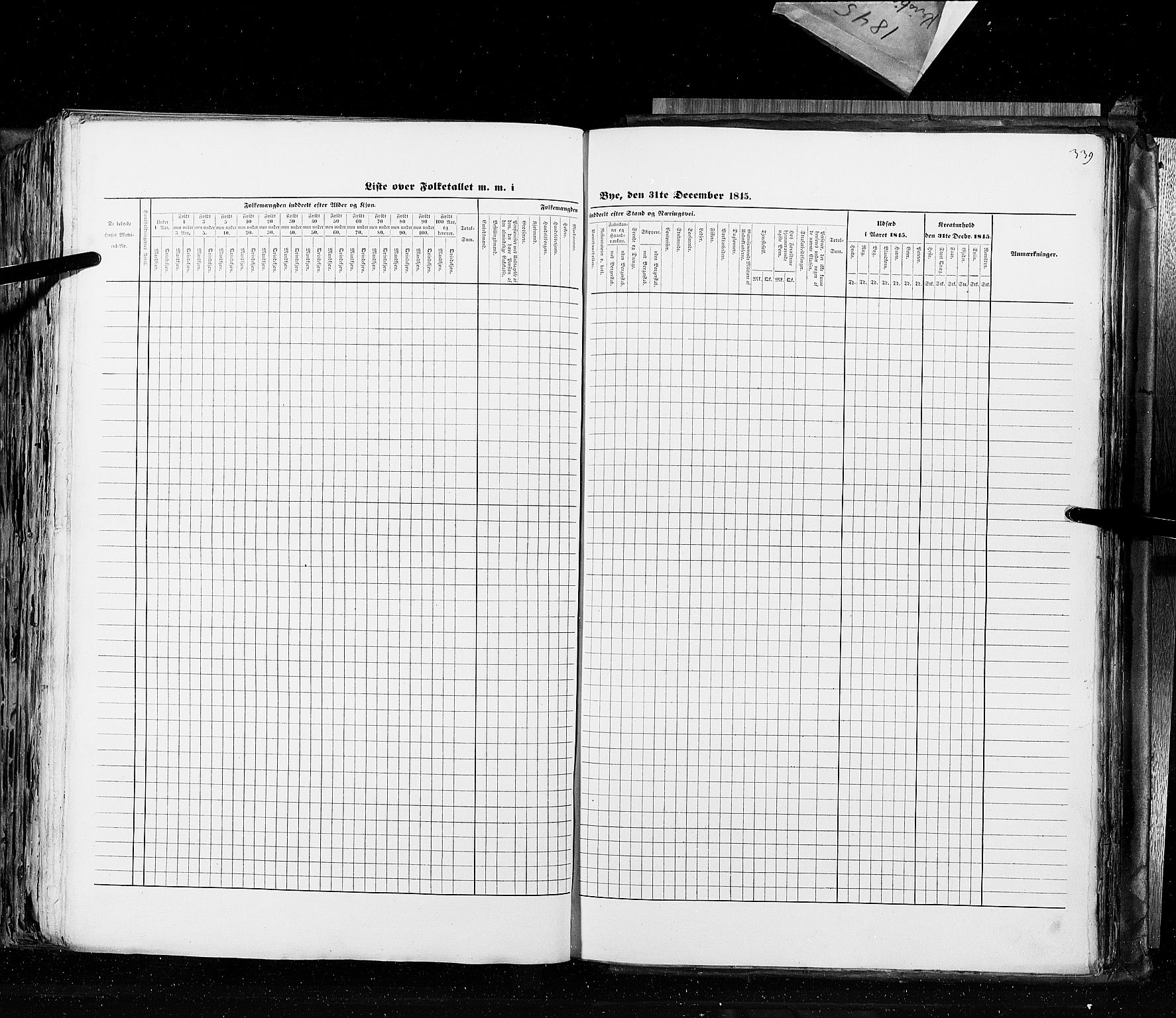 RA, Census 1845, vol. 10: Cities, 1845, p. 339