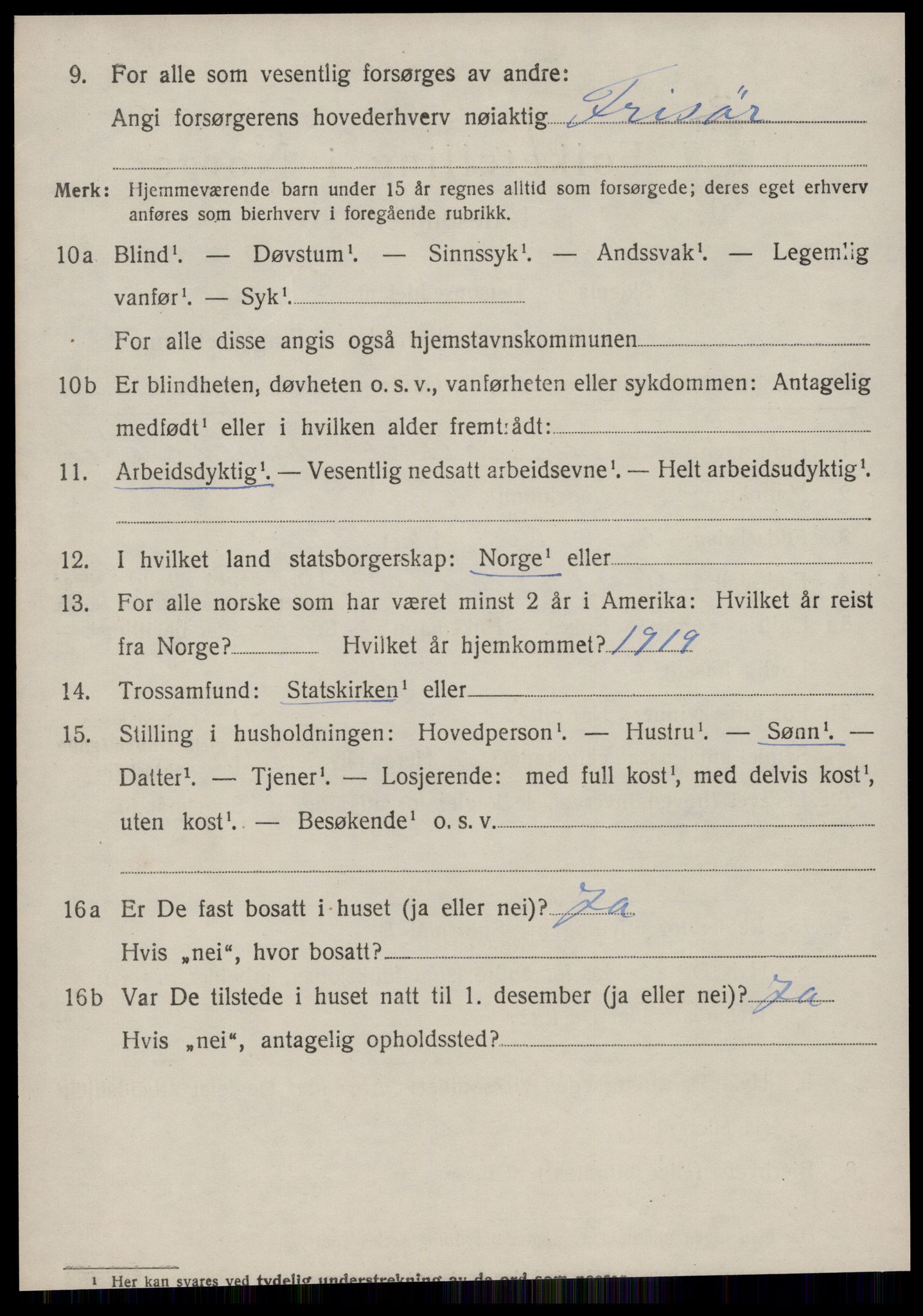 SAT, 1920 census for Herøy (MR), 1920, p. 7050