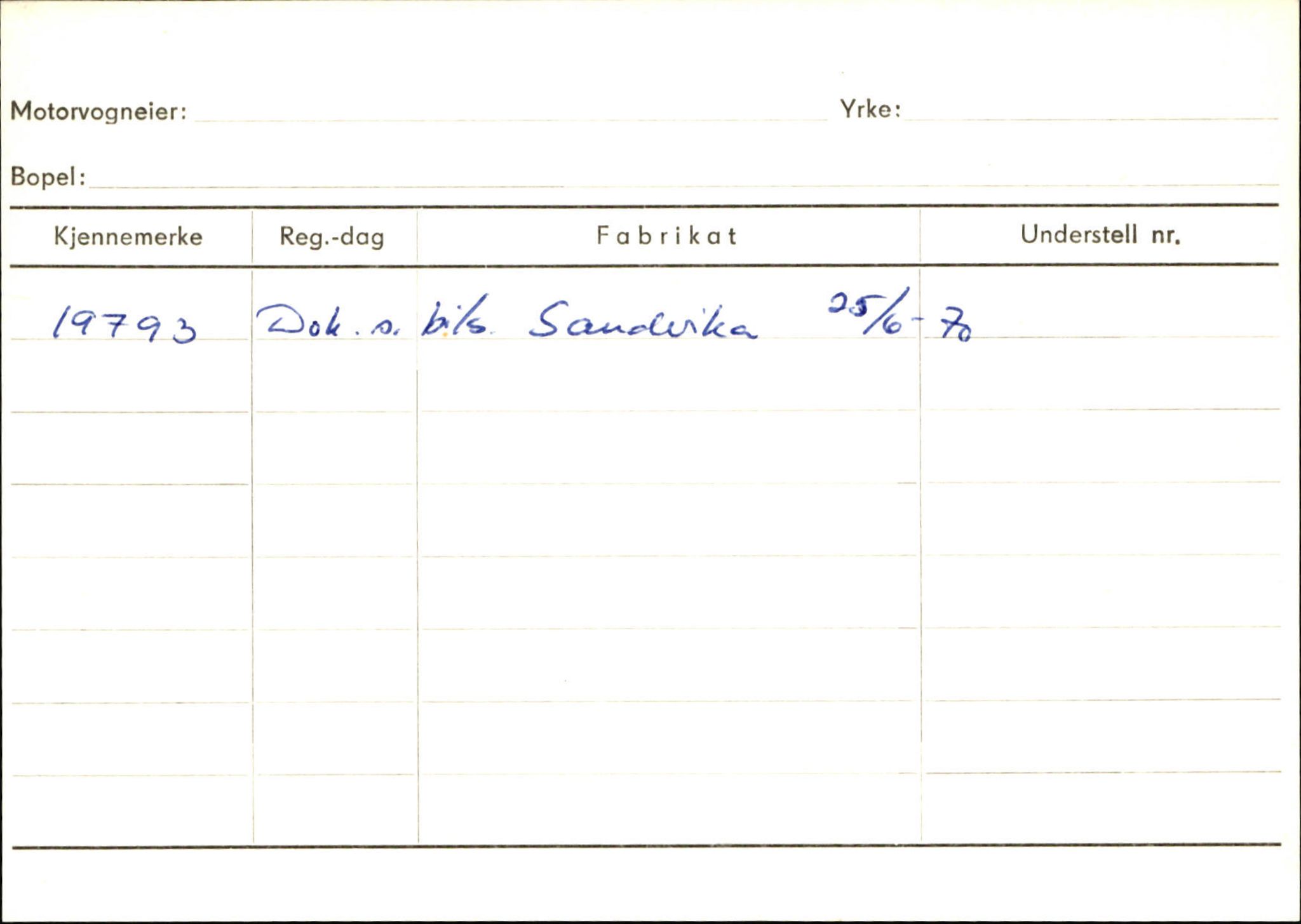Statens vegvesen, Sogn og Fjordane vegkontor, SAB/A-5301/4/F/L0131: Eigarregister Høyanger P-Å. Stryn S-Å, 1945-1975, p. 684