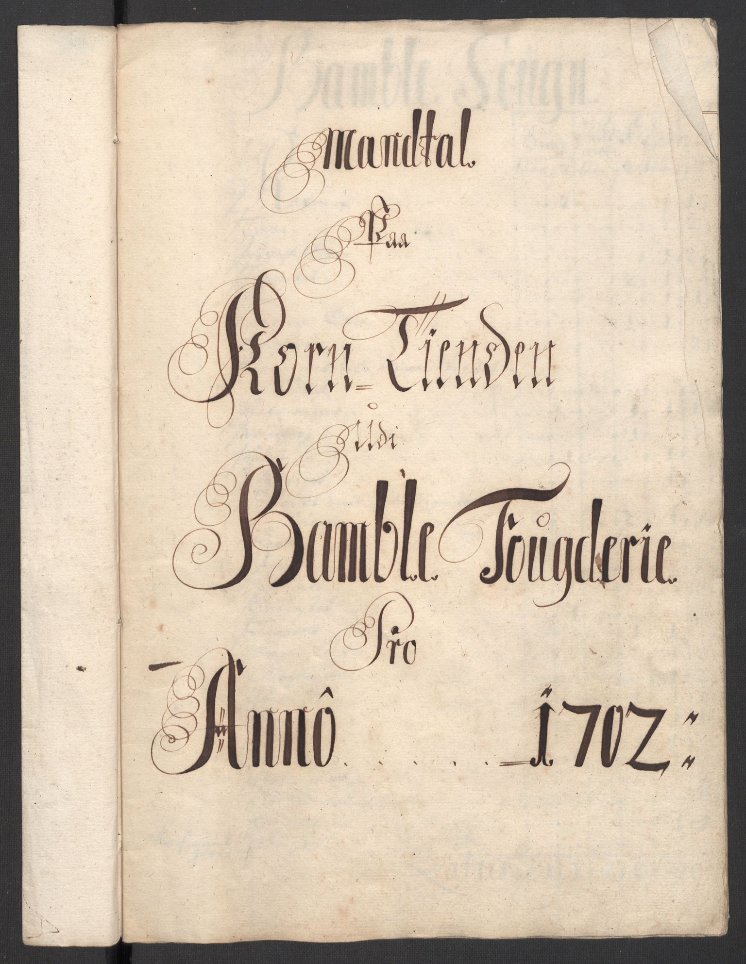 Rentekammeret inntil 1814, Reviderte regnskaper, Fogderegnskap, RA/EA-4092/R36/L2107: Fogderegnskap Øvre og Nedre Telemark og Bamble, 1702, p. 78