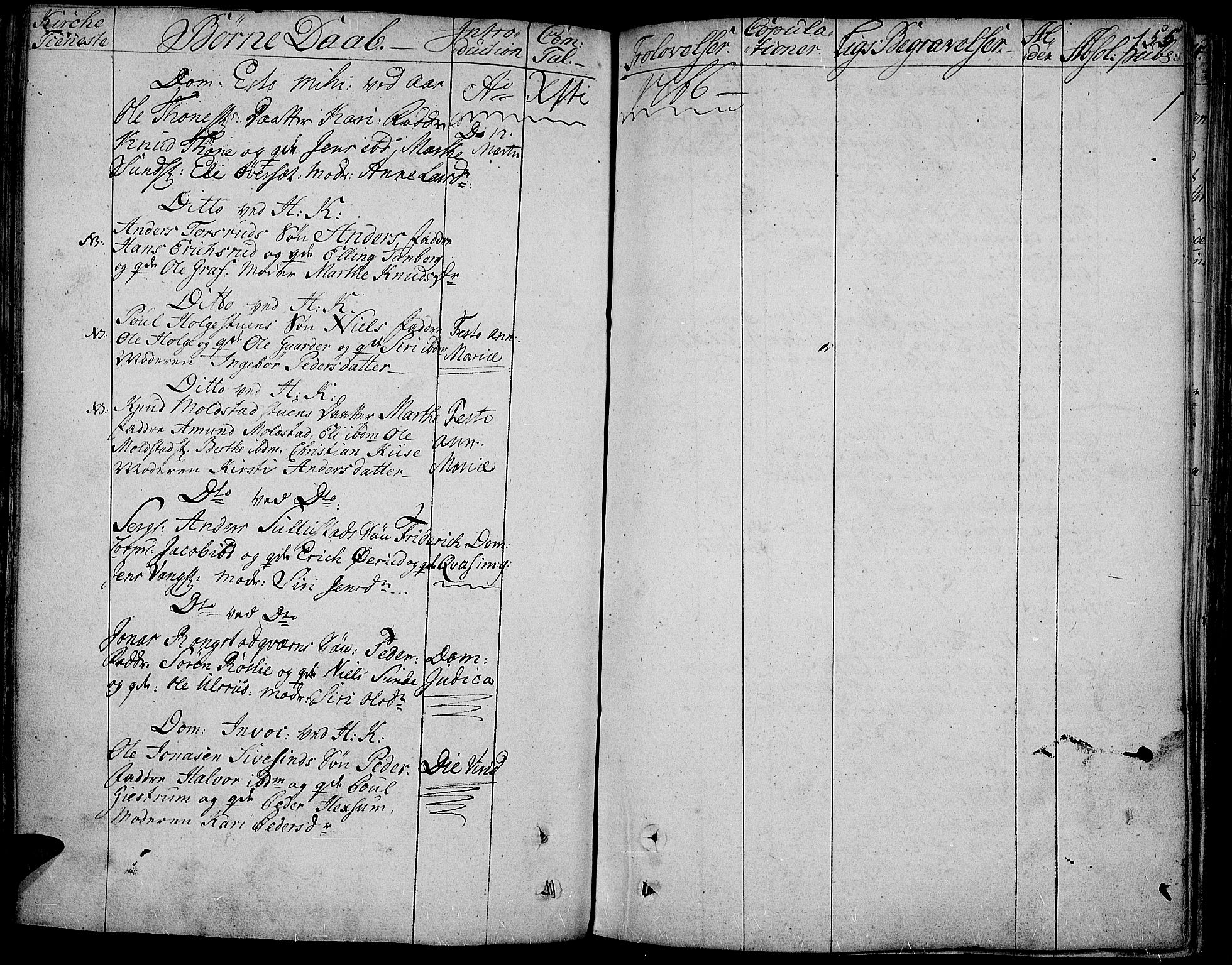 Toten prestekontor, AV/SAH-PREST-102/H/Ha/Haa/L0005: Parish register (official) no. 5, 1761-1772, p. 155