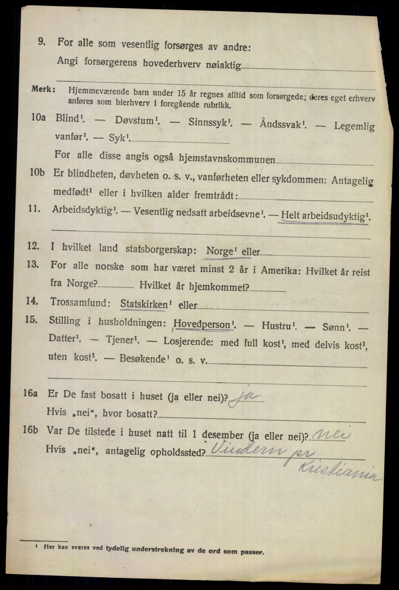 SAKO, 1920 census for Norderhov, 1920, p. 12177