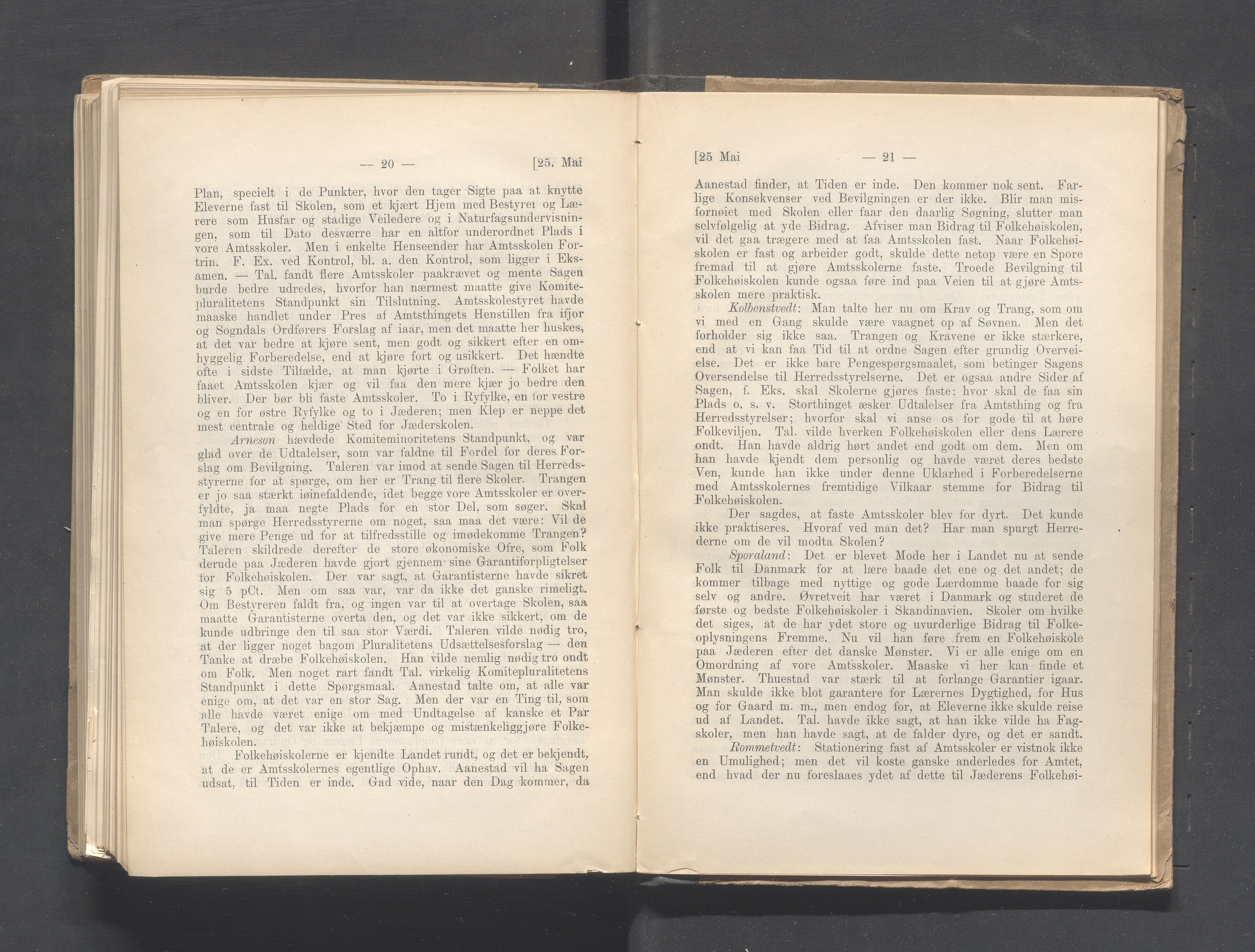 Rogaland fylkeskommune - Fylkesrådmannen , IKAR/A-900/A, 1900, p. 303