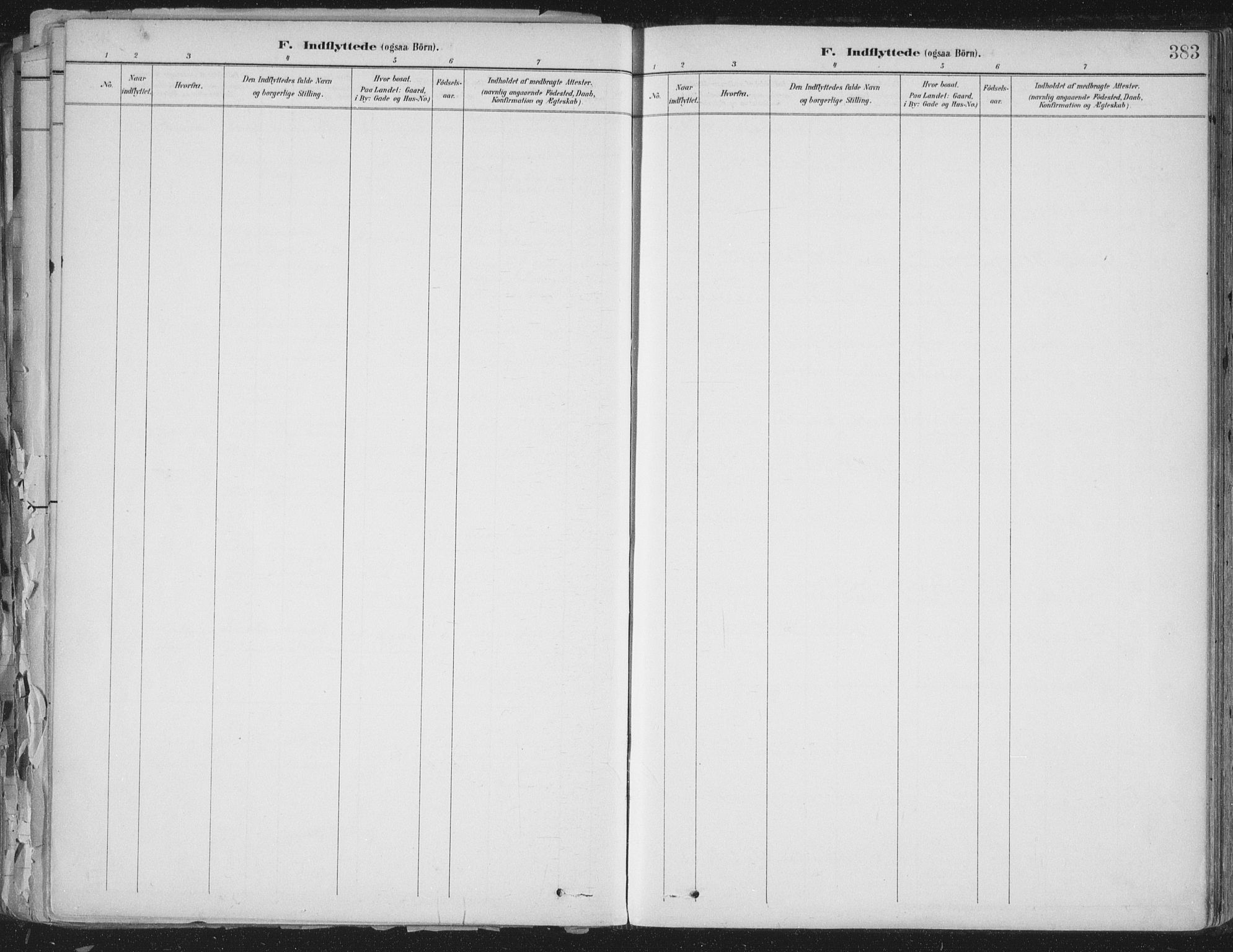 Ministerialprotokoller, klokkerbøker og fødselsregistre - Sør-Trøndelag, AV/SAT-A-1456/603/L0167: Parish register (official) no. 603A06, 1896-1932, p. 383