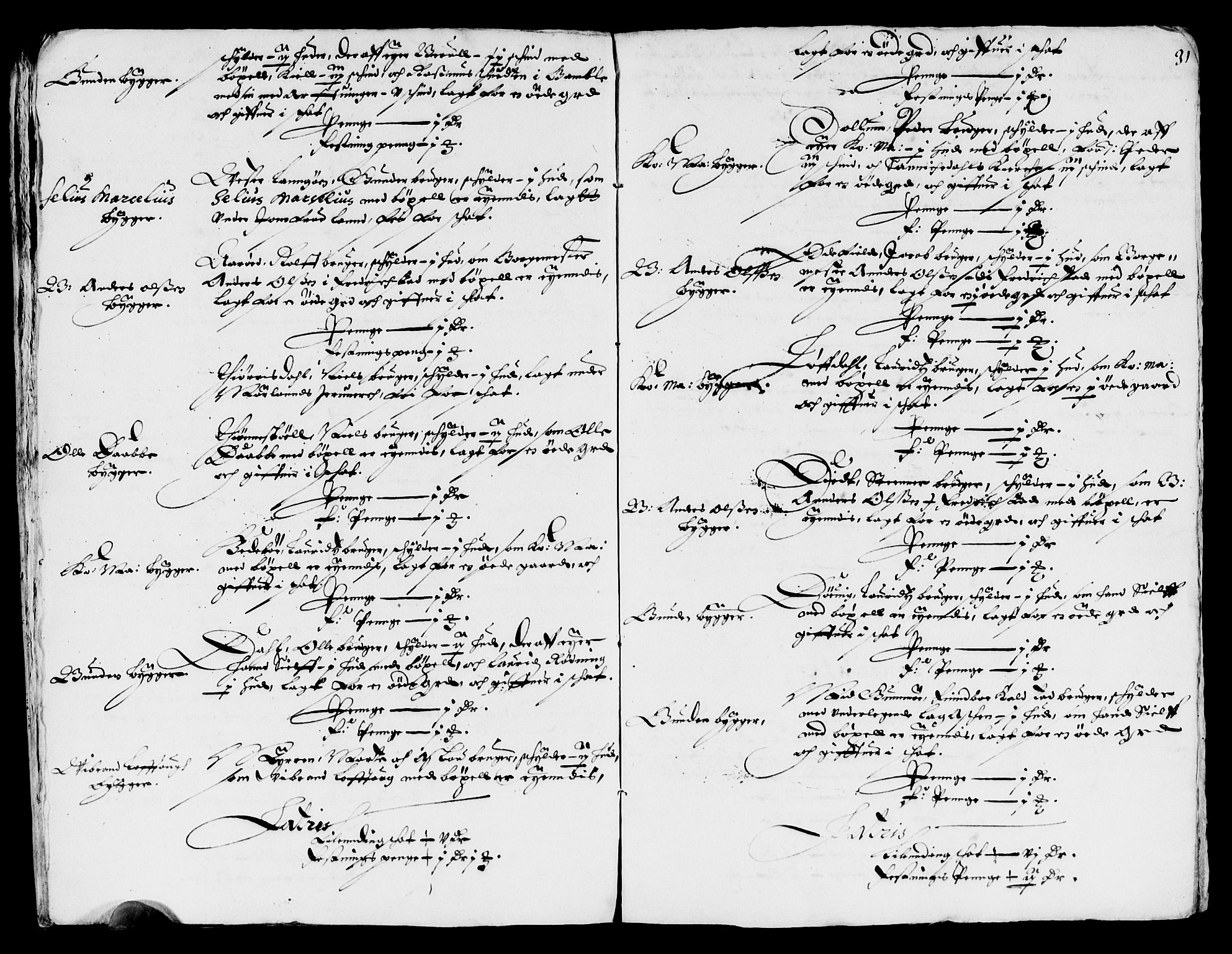 Rentekammeret inntil 1814, Reviderte regnskaper, Lensregnskaper, AV/RA-EA-5023/R/Rb/Rbp/L0041: Bratsberg len, 1654-1656
