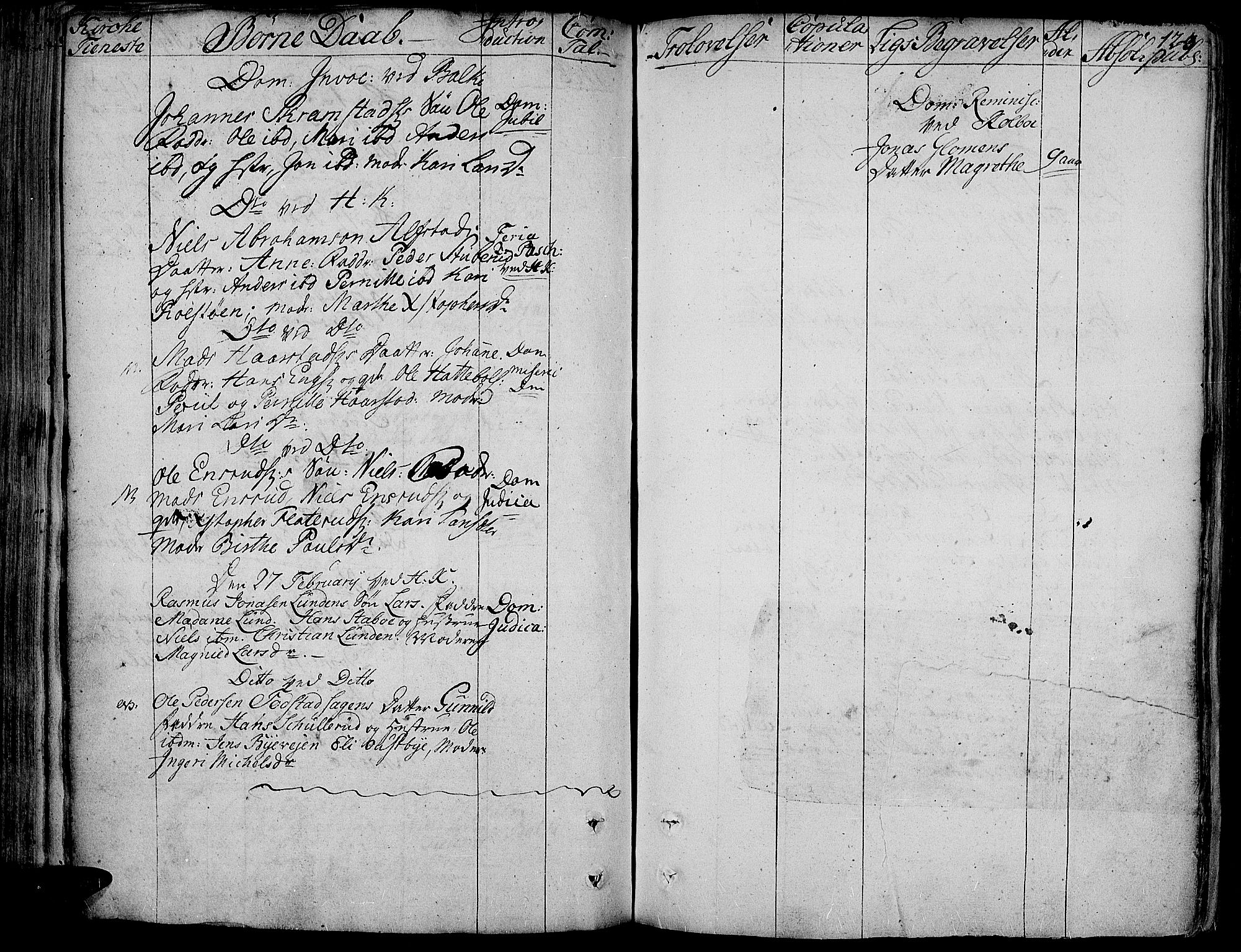 Toten prestekontor, AV/SAH-PREST-102/H/Ha/Haa/L0005: Parish register (official) no. 5, 1761-1772, p. 123