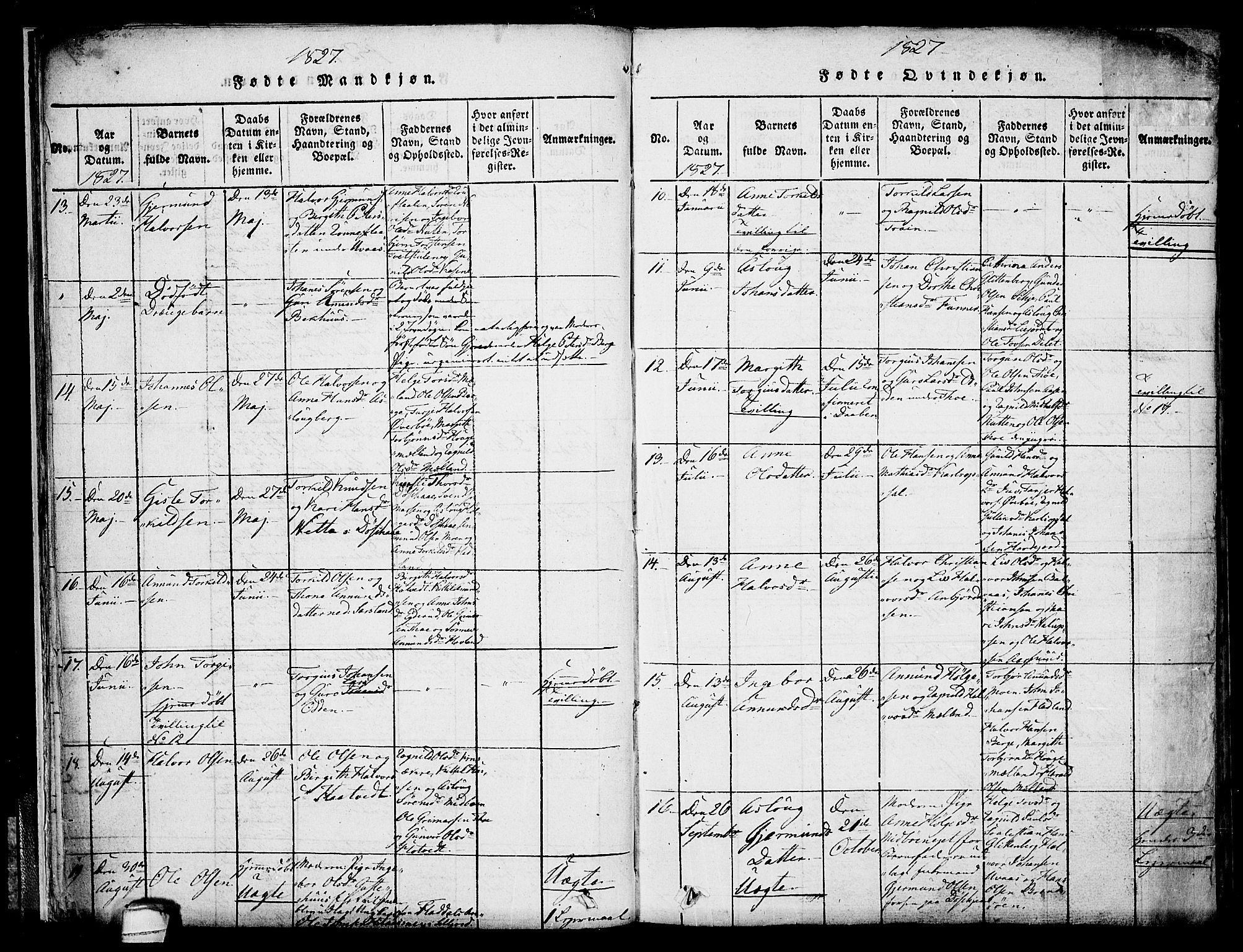 Hjartdal kirkebøker, AV/SAKO-A-270/F/Fa/L0007: Parish register (official) no. I 7, 1815-1843, p. 30