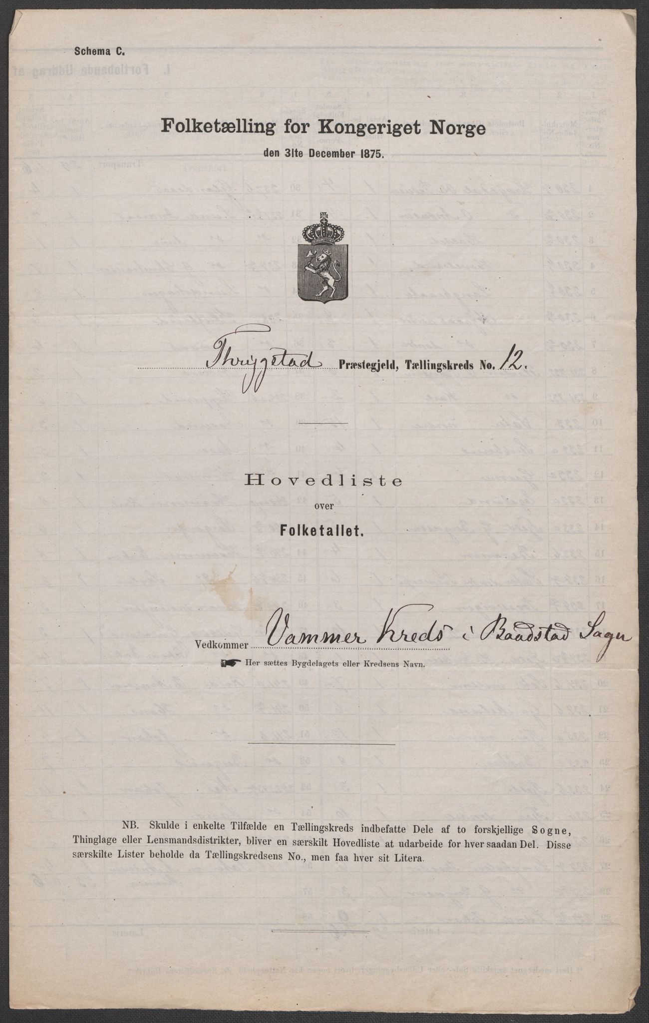 RA, 1875 census for 0122P Trøgstad, 1875, p. 34