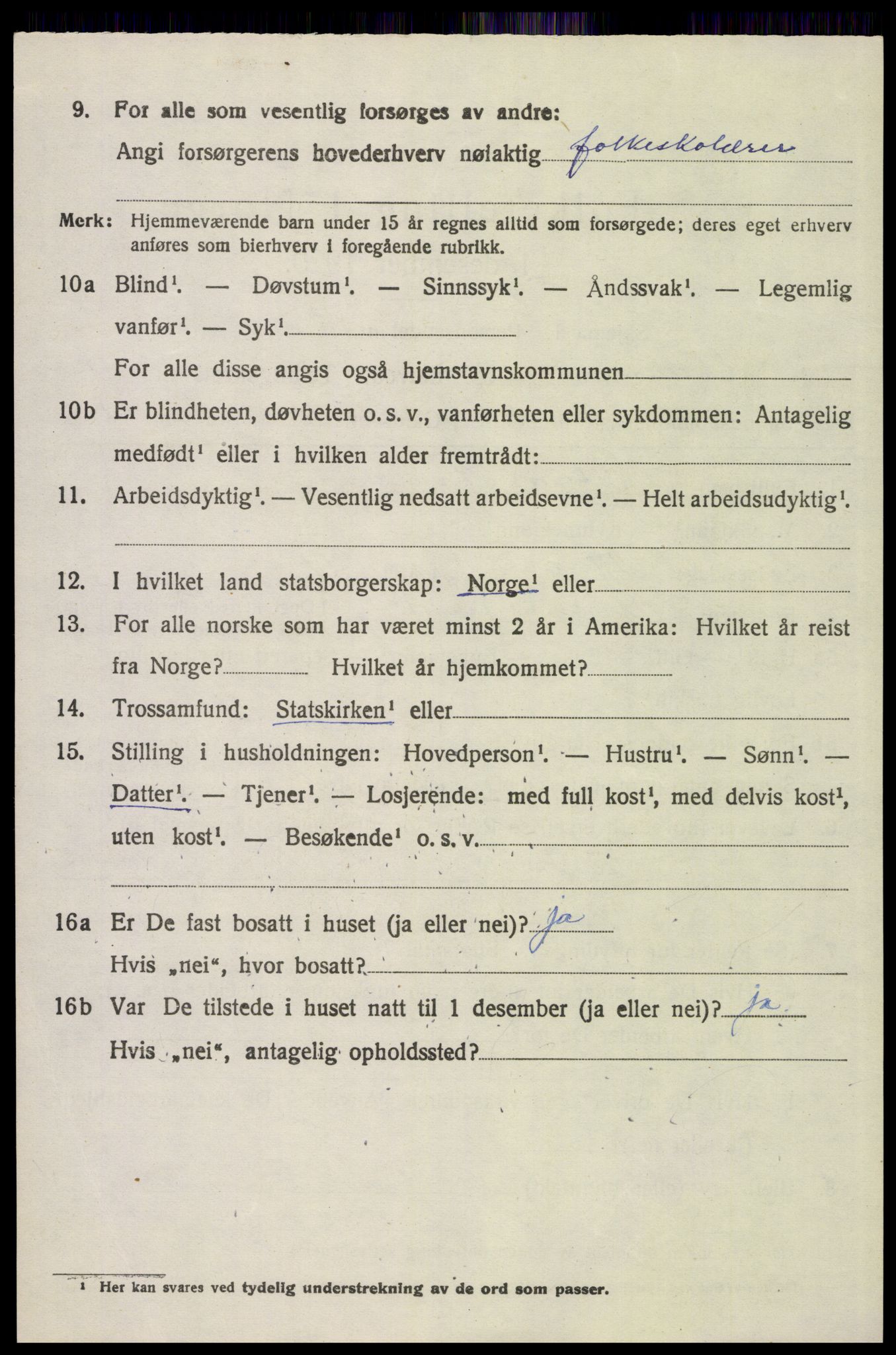 SAH, 1920 census for Åsnes, 1920, p. 12201