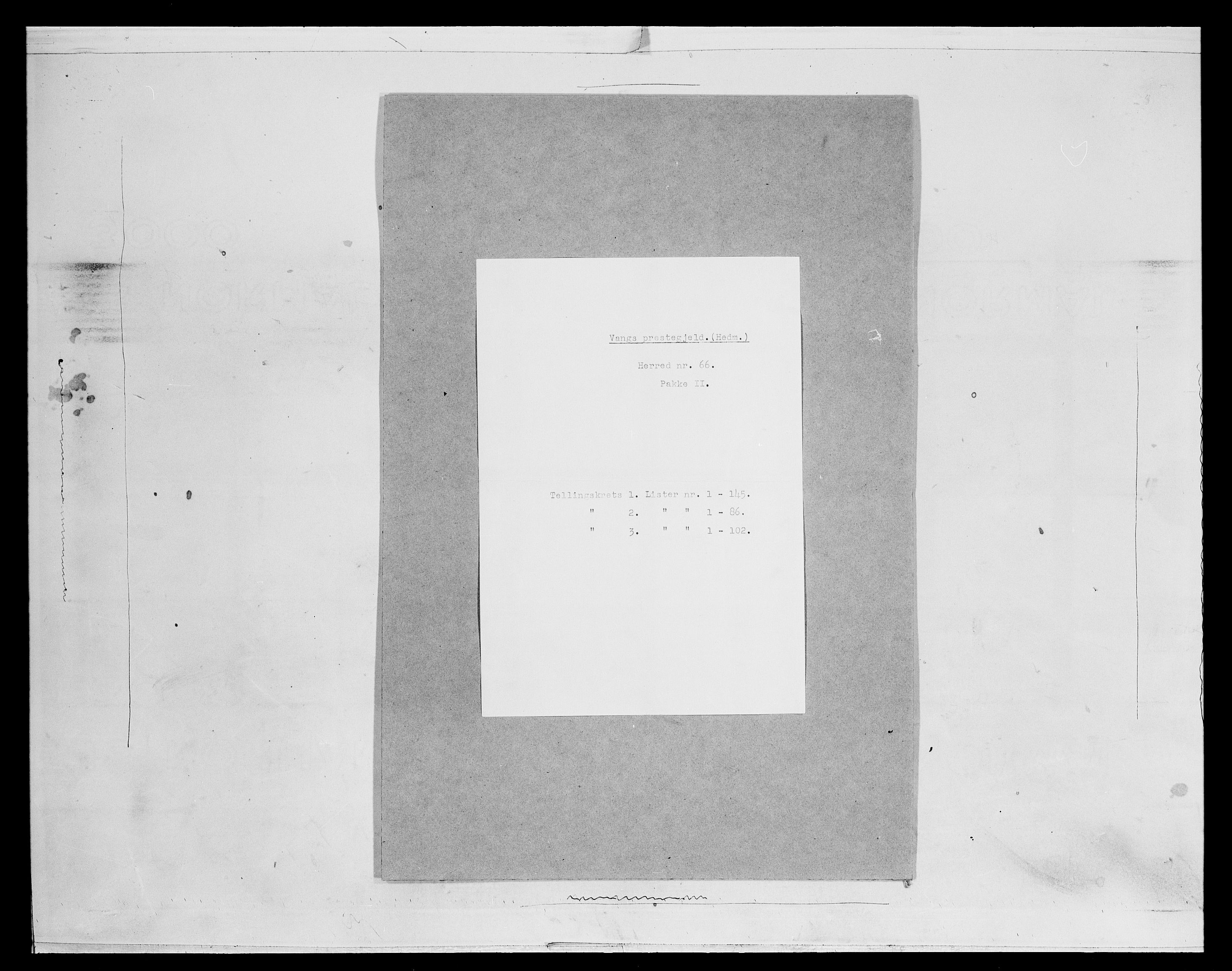 SAH, 1875 census for 0414L Vang/Vang og Furnes, 1875, p. 155