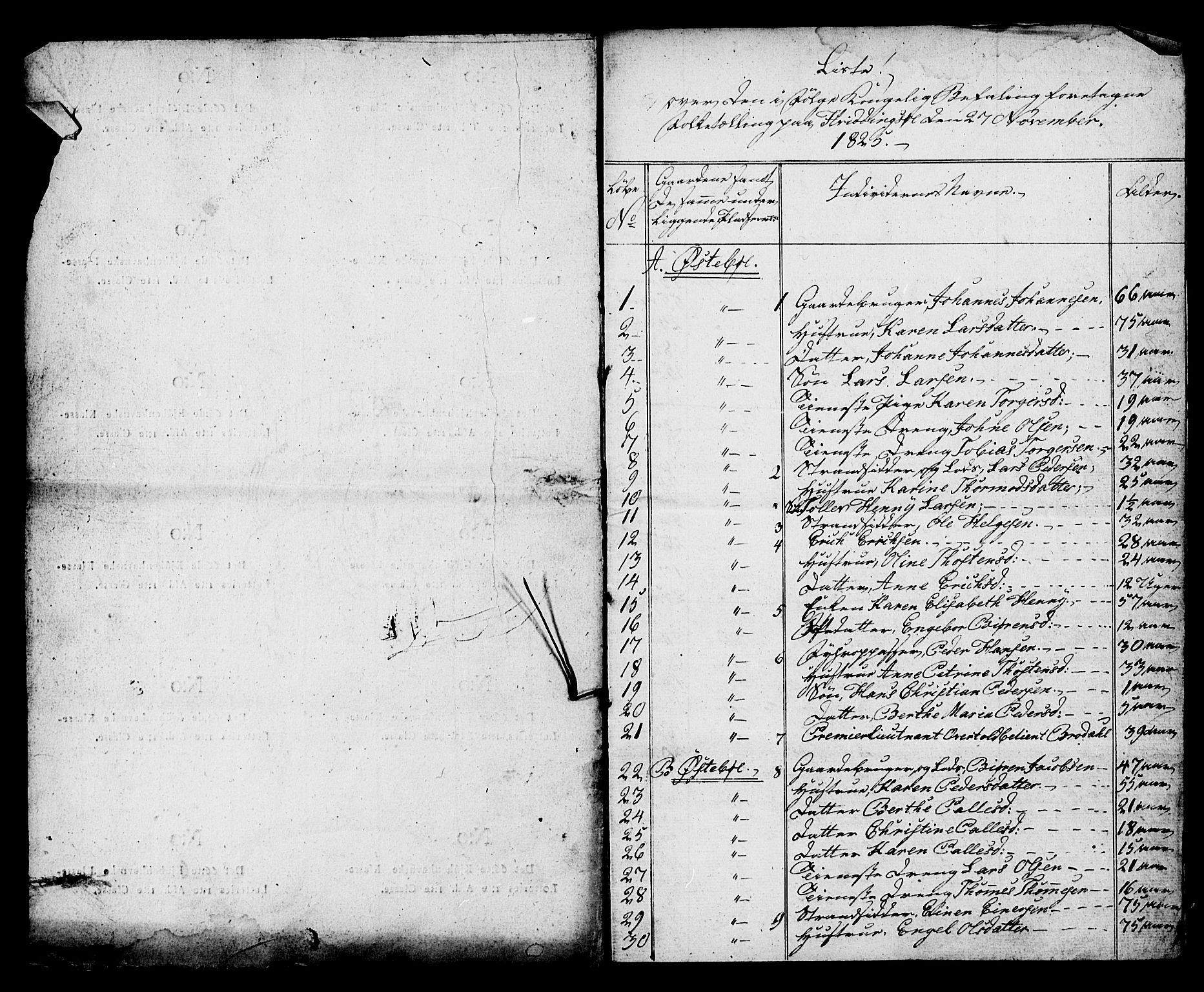 , 1825 Census for Rennesøy parish, Kvitsøy local parish, 1825, p. 3