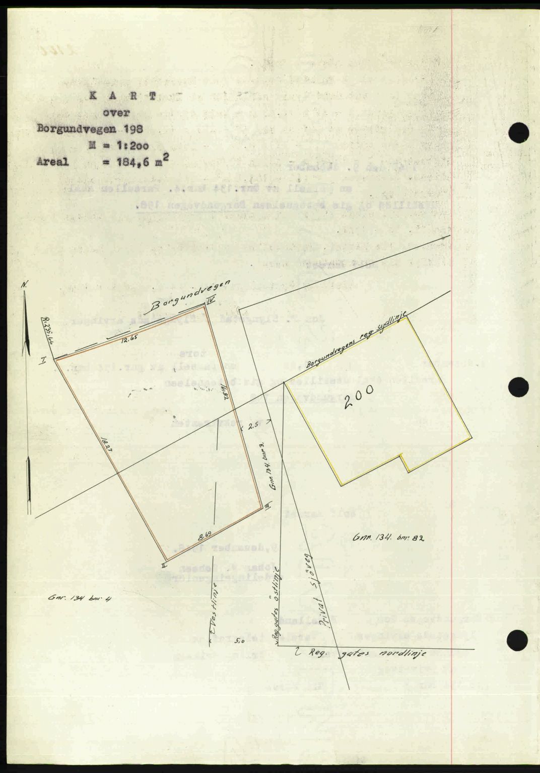 Ålesund byfogd, AV/SAT-A-4384: Mortgage book no. 37A (2), 1949-1950, Diary no: : 661/1949