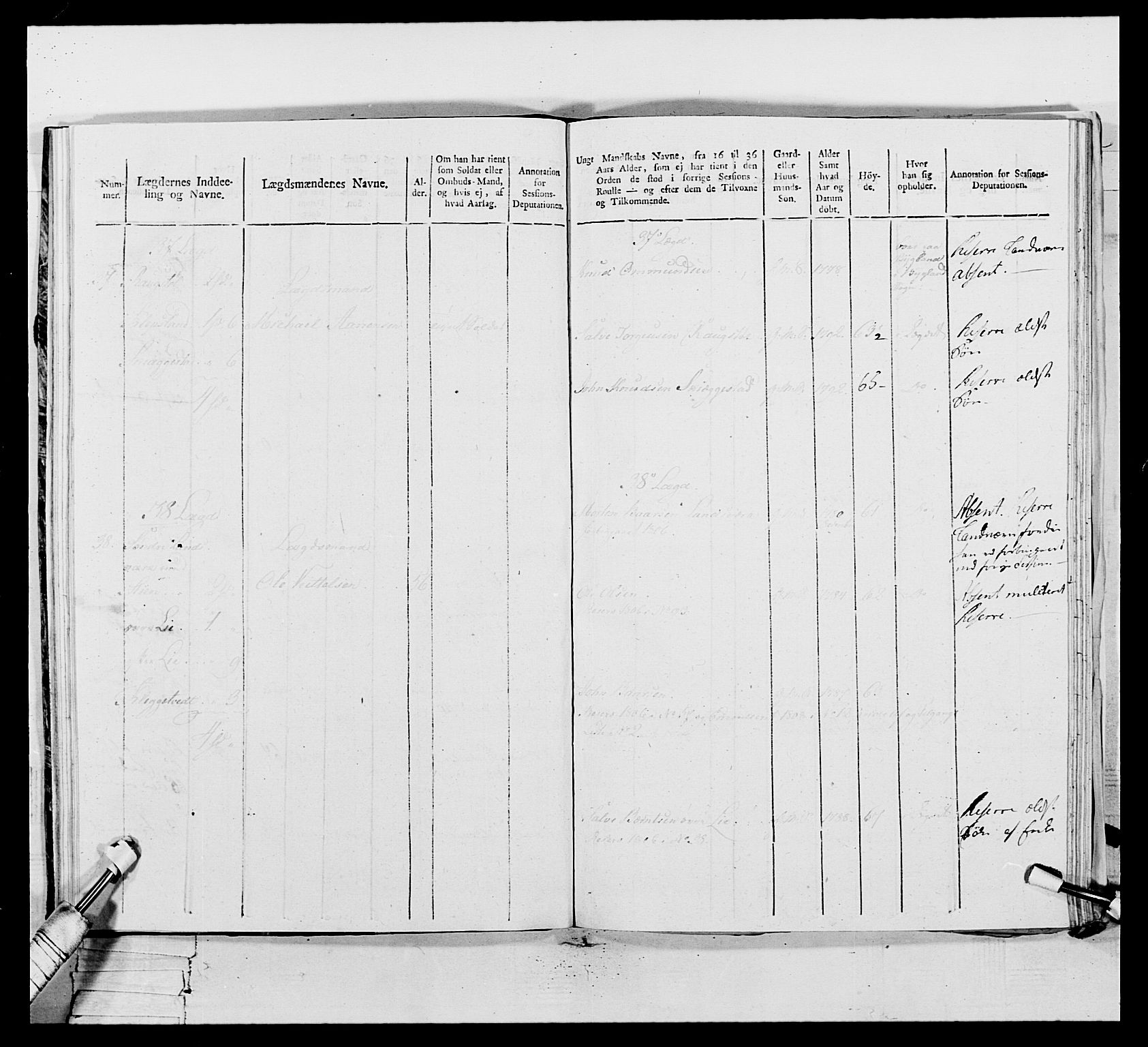 Generalitets- og kommissariatskollegiet, Det kongelige norske kommissariatskollegium, AV/RA-EA-5420/E/Eh/L0111: Vesterlenske nasjonale infanteriregiment, 1810, p. 214