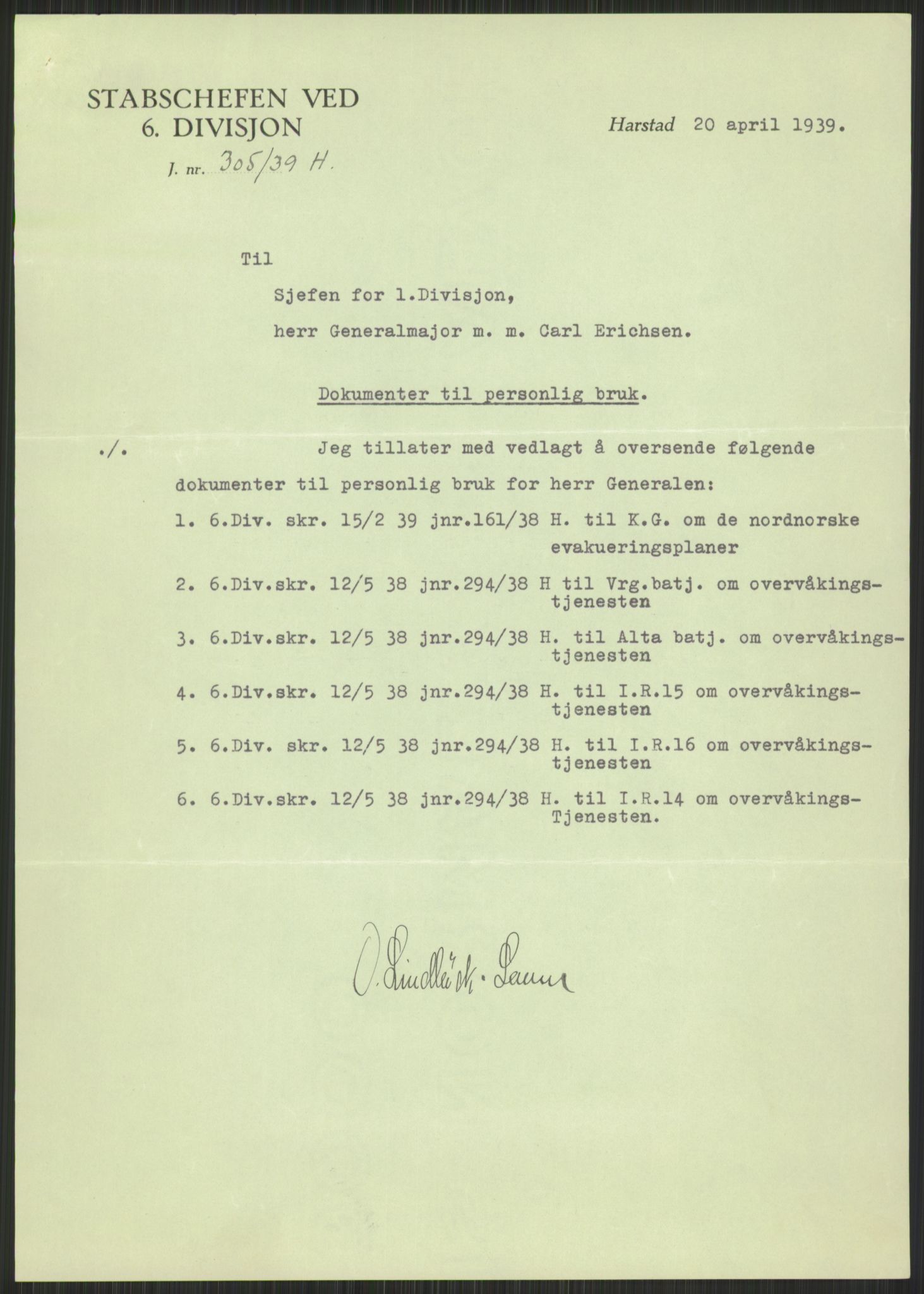 Forsvaret, Forsvarets krigshistoriske avdeling, AV/RA-RAFA-2017/Y/Yb/L0049: II-C-11-100  -  1. Divisjon, 1940, p. 113