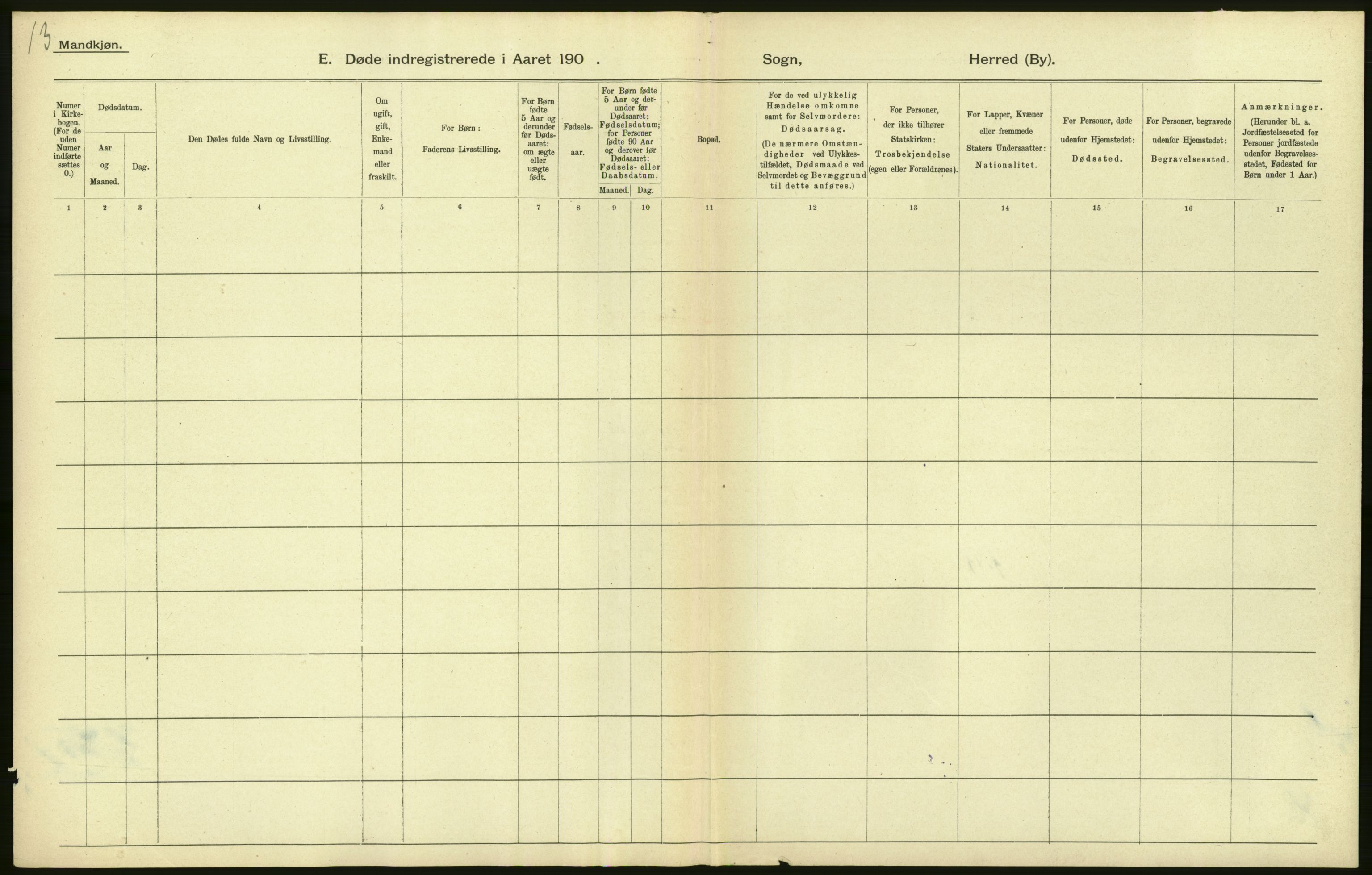 Statistisk sentralbyrå, Sosiodemografiske emner, Befolkning, AV/RA-S-2228/D/Df/Dfa/Dfaa/L0004: Kristiania: Gifte, døde, 1903, p. 42