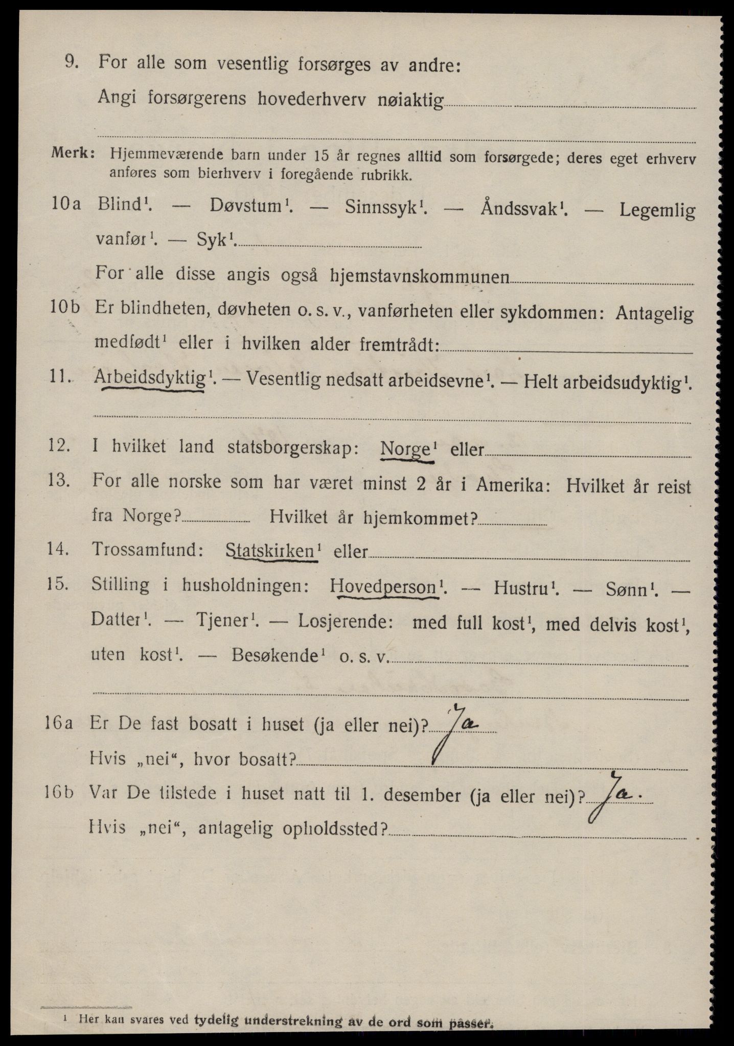 SAT, 1920 census for Skodje, 1920, p. 1104