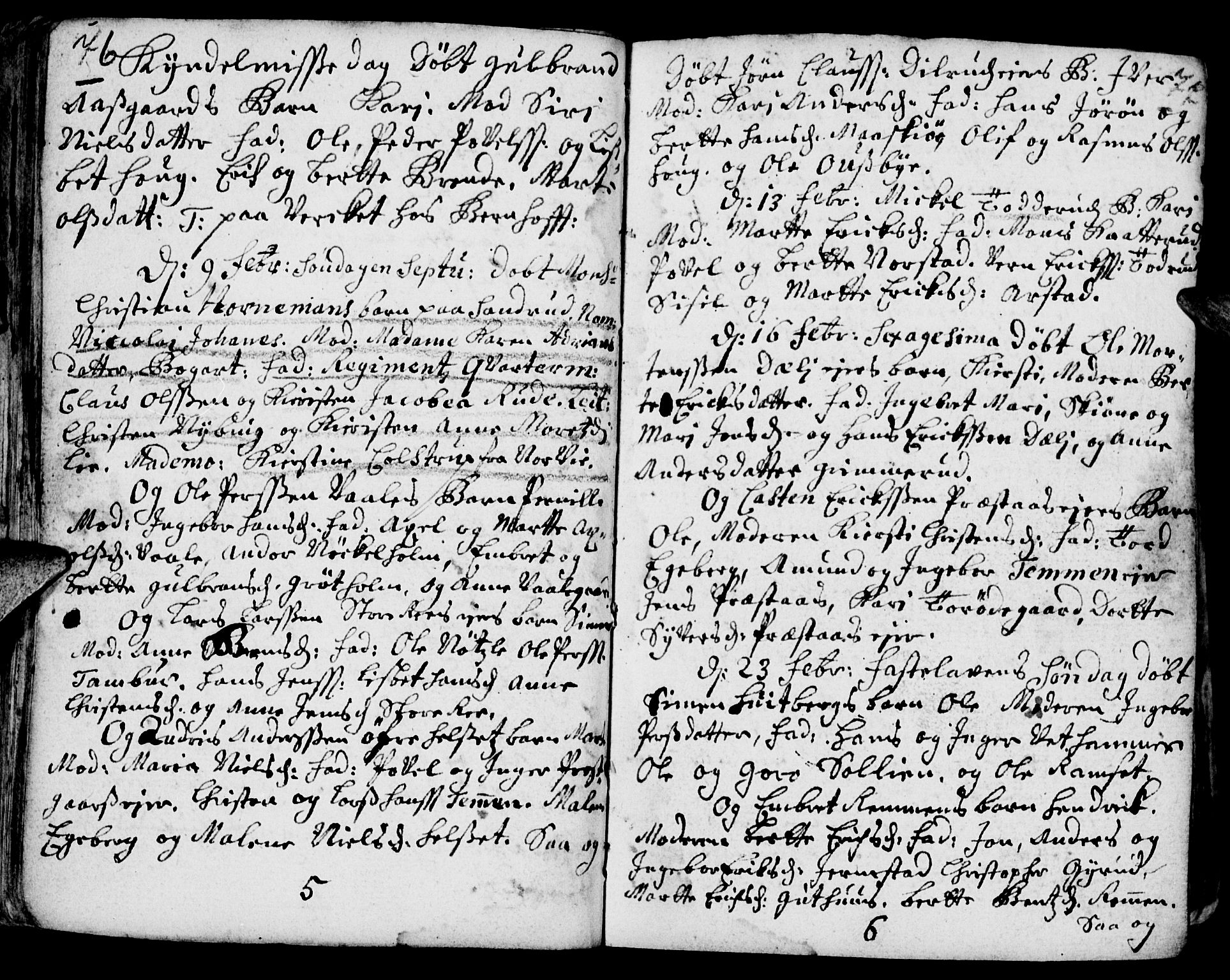 Stange prestekontor, AV/SAH-PREST-002/K/L0002: Parish register (official) no. 2, 1724-1740, p. 76-77