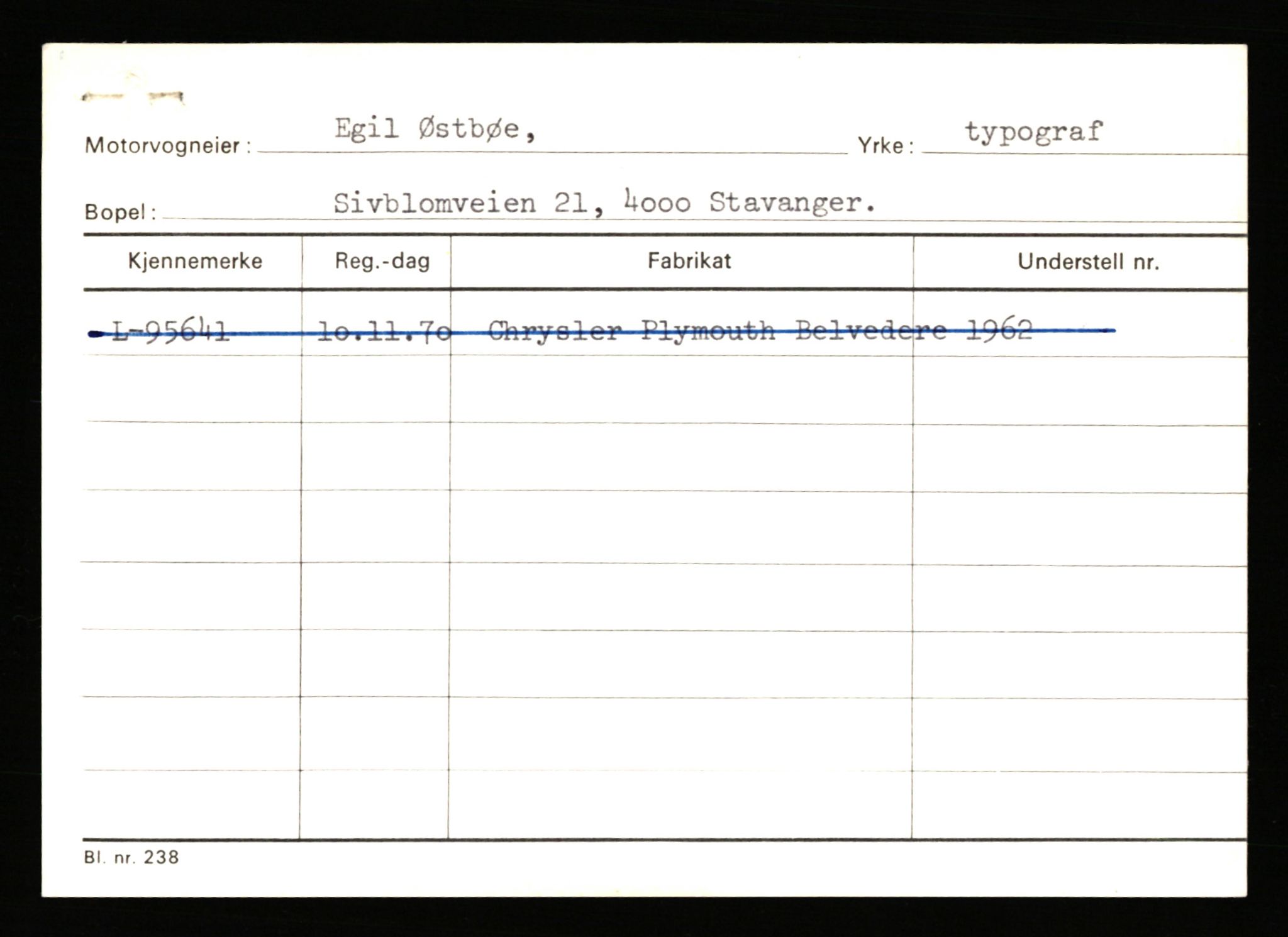 Stavanger trafikkstasjon, AV/SAST-A-101942/0/H/L0044: Øksna - Åmo, 1930-1971, p. 465