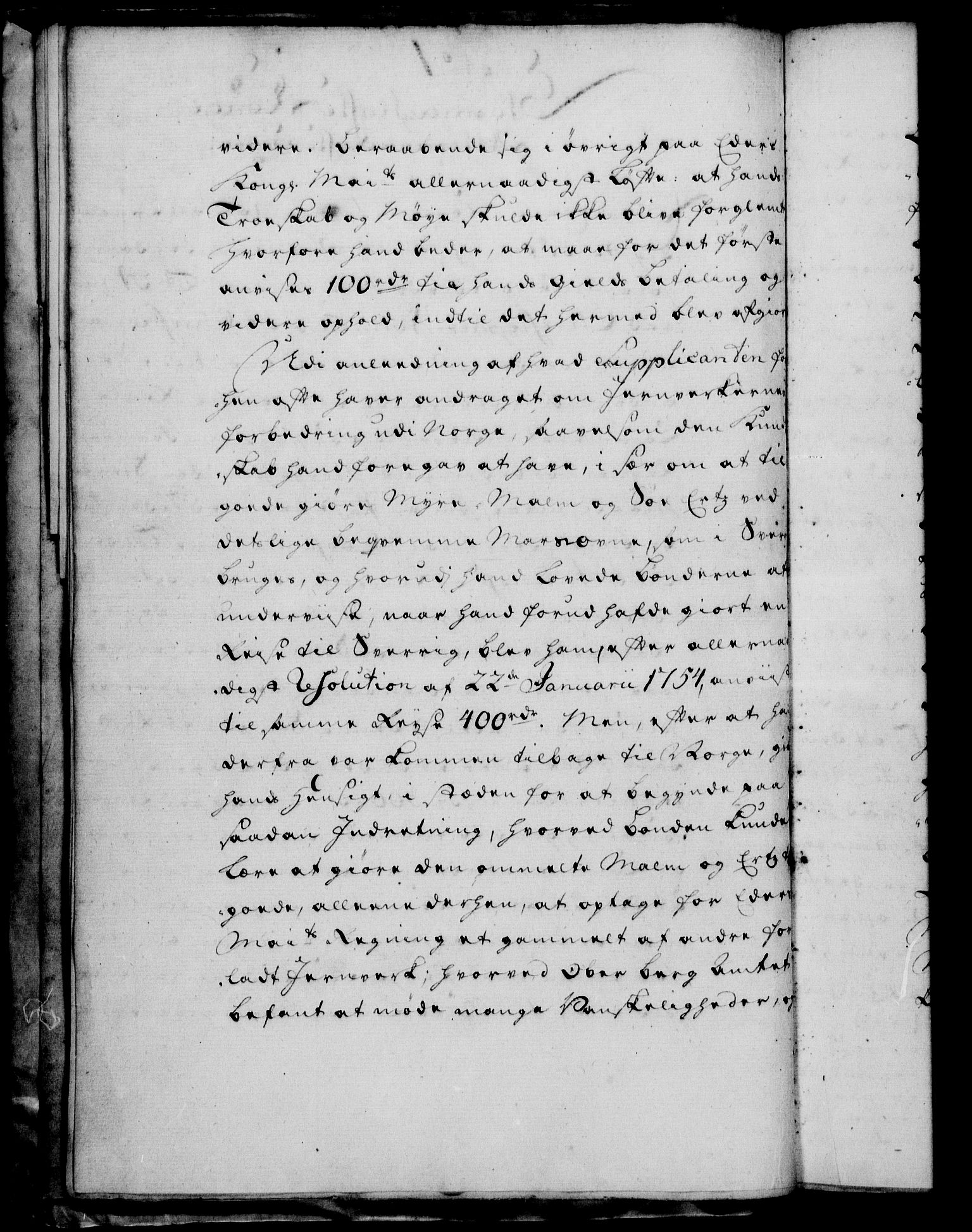 Rentekammeret, Kammerkanselliet, RA/EA-3111/G/Gf/Gfa/L0039: Norsk relasjons- og resolusjonsprotokoll (merket RK 52.39), 1757, p. 31